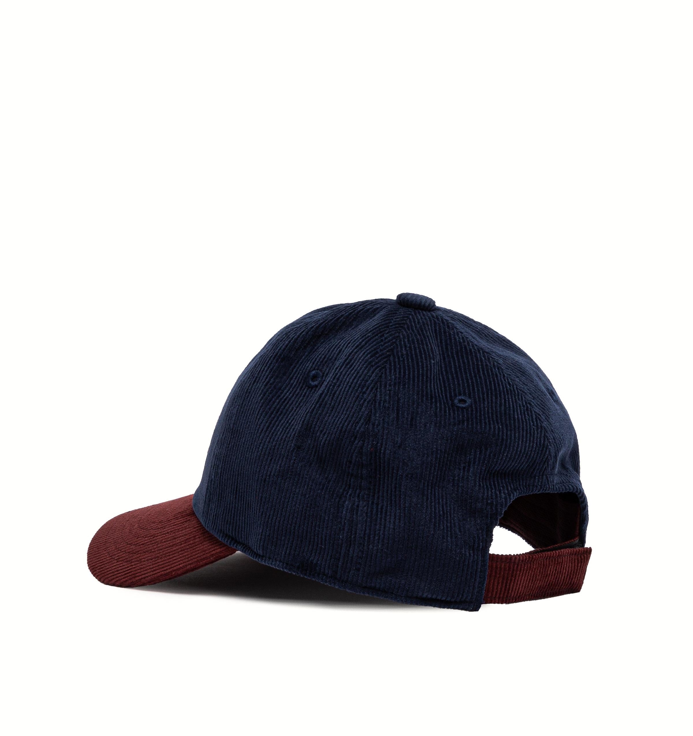 Autry Cappello baseball bicolor in velluto a coste ACPU Q9BV VORTEX