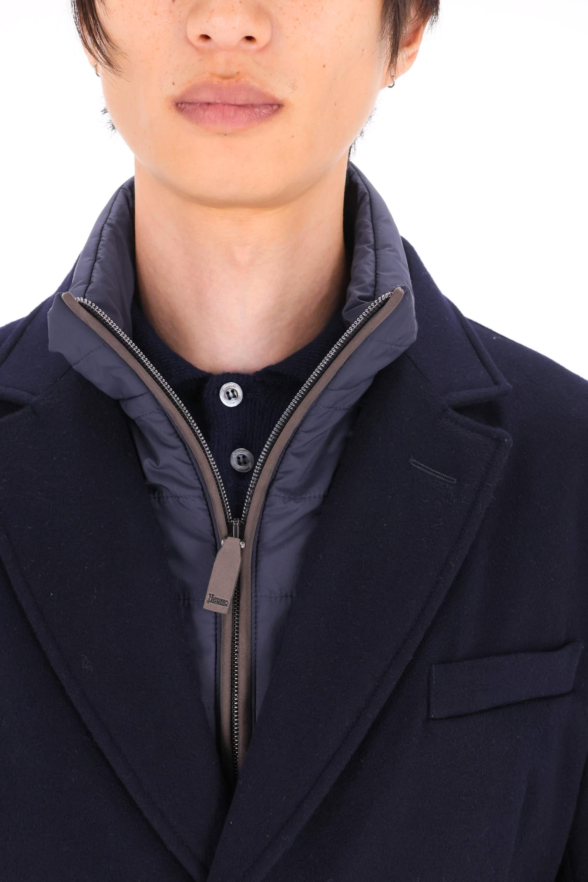 Herno Cappotto in lana vergine imbottito CA000196U/2 9200