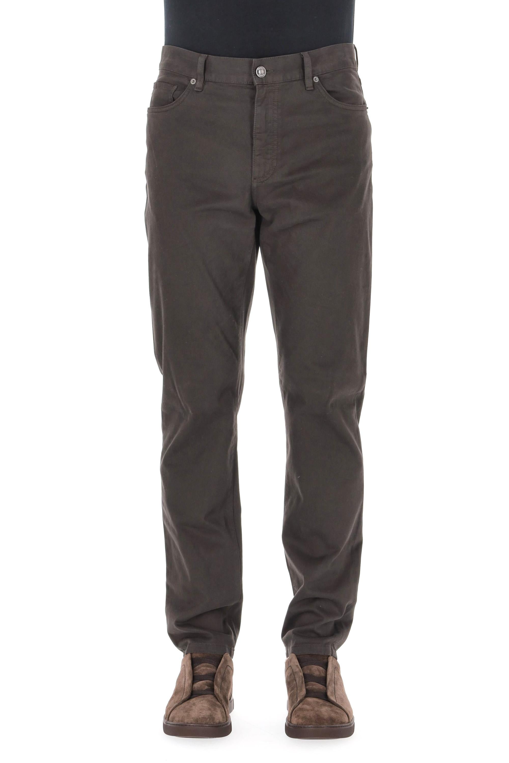 Zegna 5 tasche color in caldo cotone mod. City UGPZWA2-CITY M69