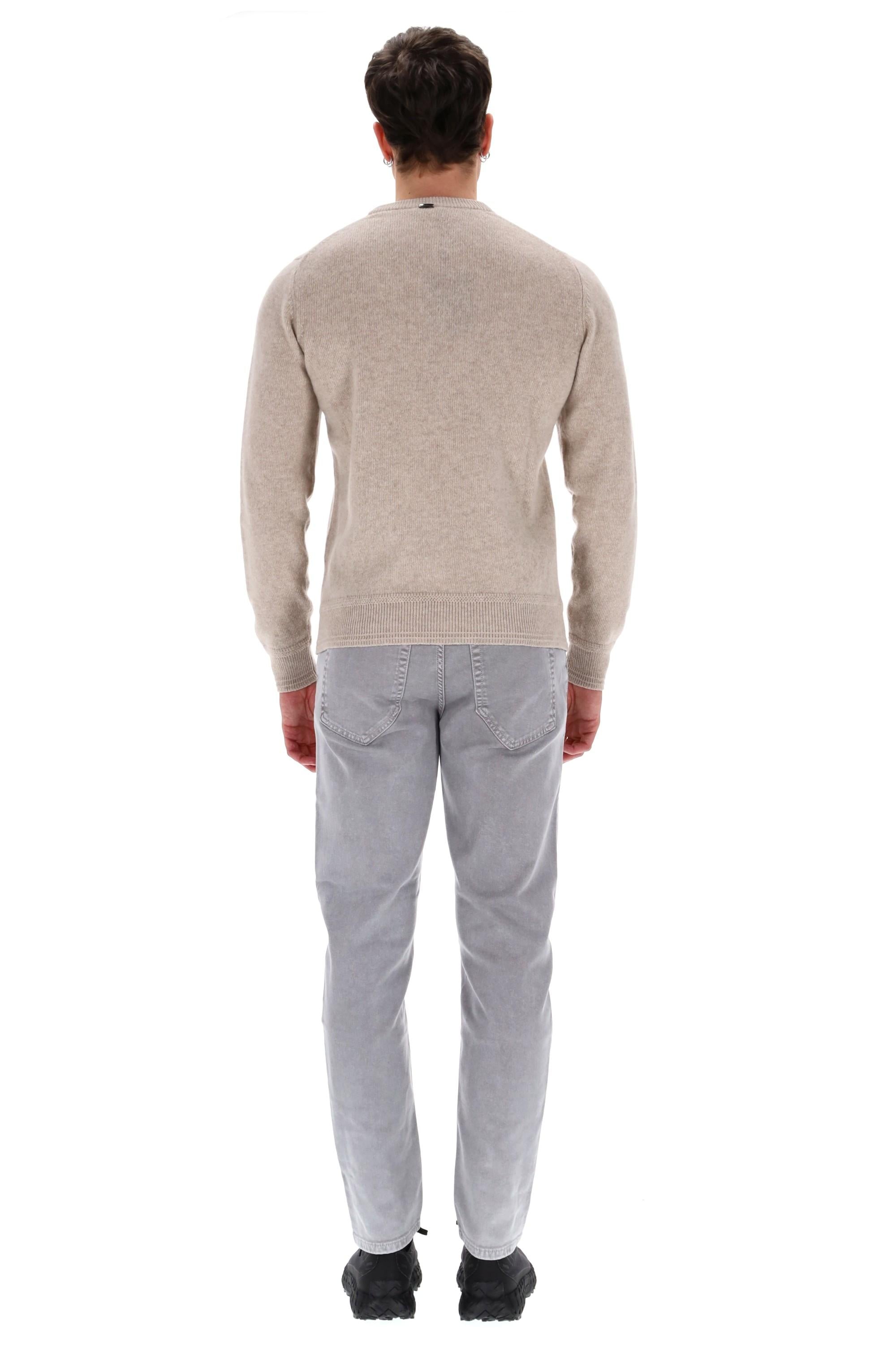 Maglia girocollo in lana MG000141U 1985 Herno