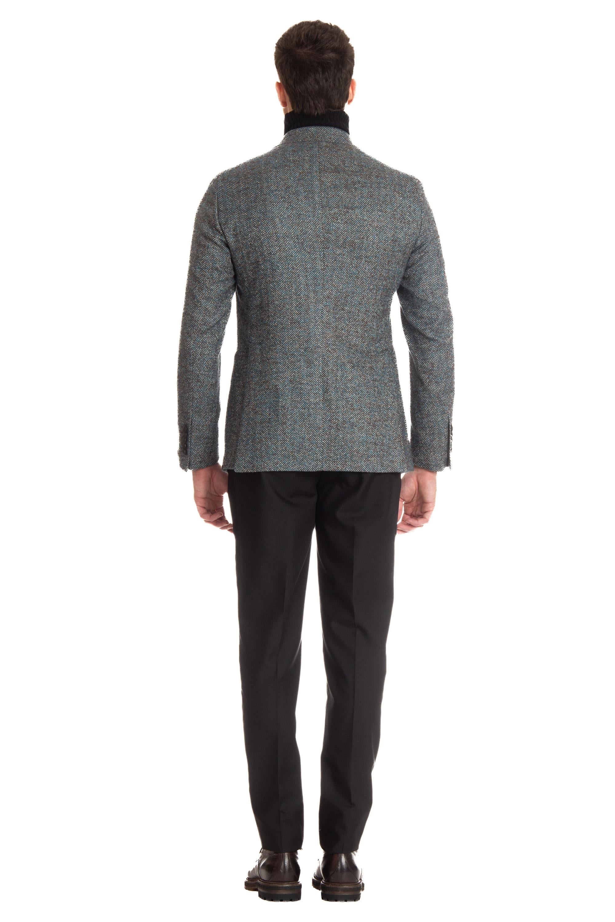 Giacca a resca in lana-alpaca linea Pino Lerario G-PL26K 850031 Z3178 Tagliatore