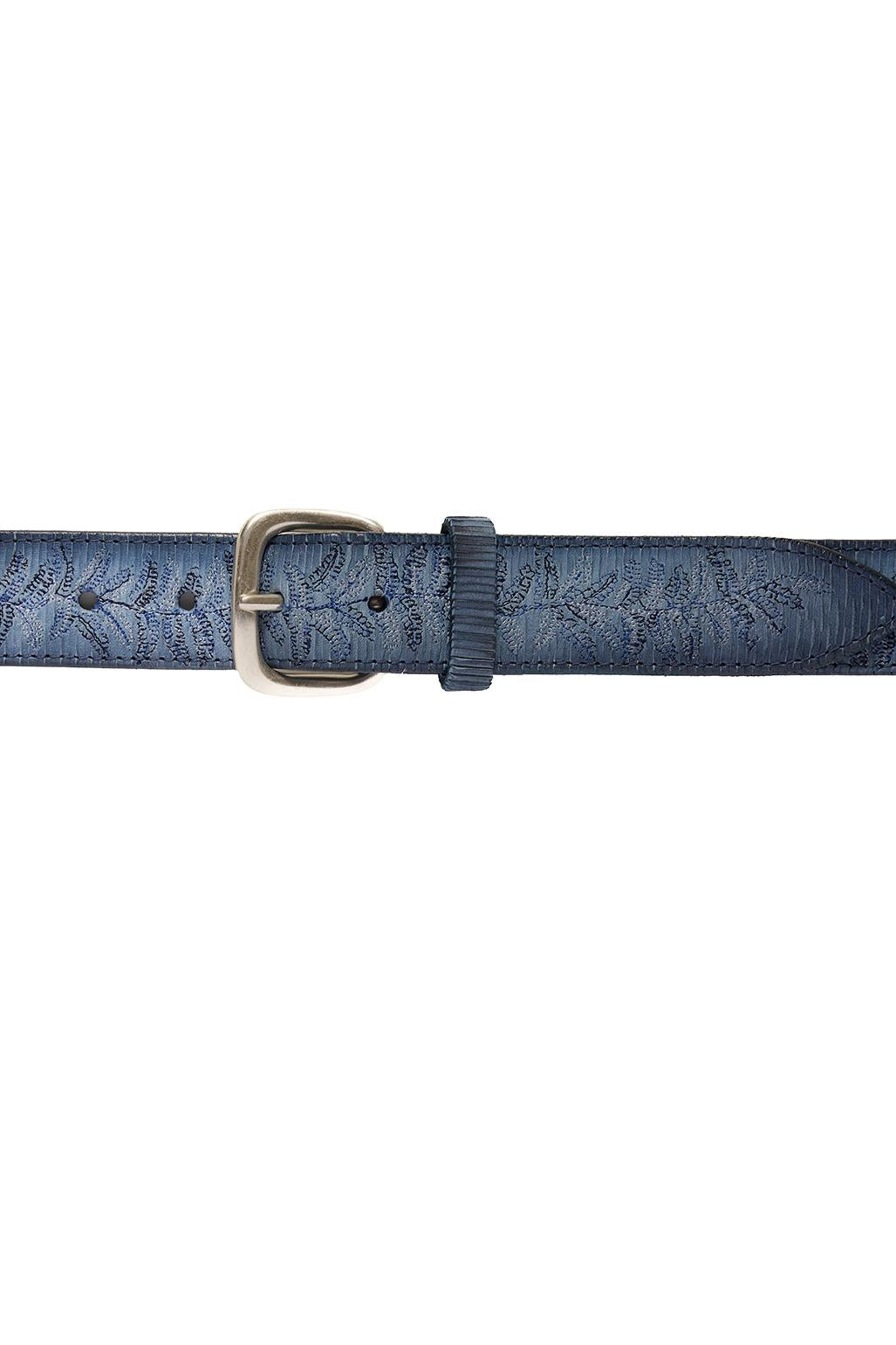 Orciani Cintura in pelle laserata blade palm U8408_BDP JEANS