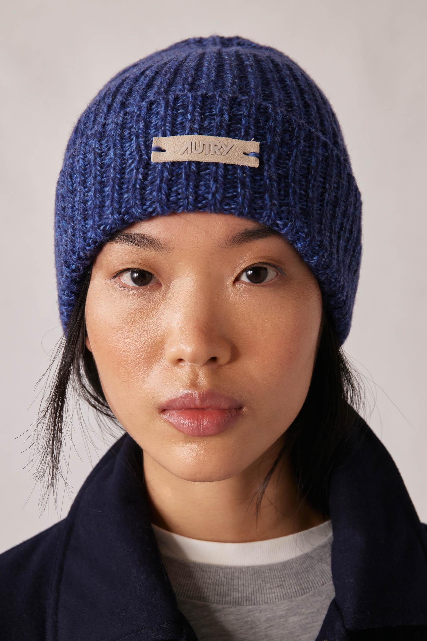 Autry Cuffia in lana moulinè BEPU T7KB BLUE