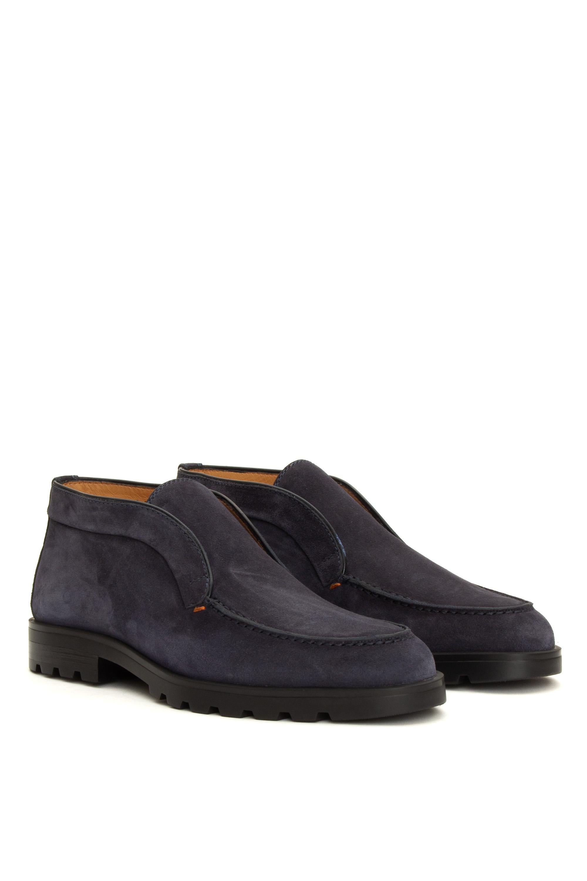 Santoni Desert boot in camoscio fondo rocciatore MGDC17823NEOBSEY U60