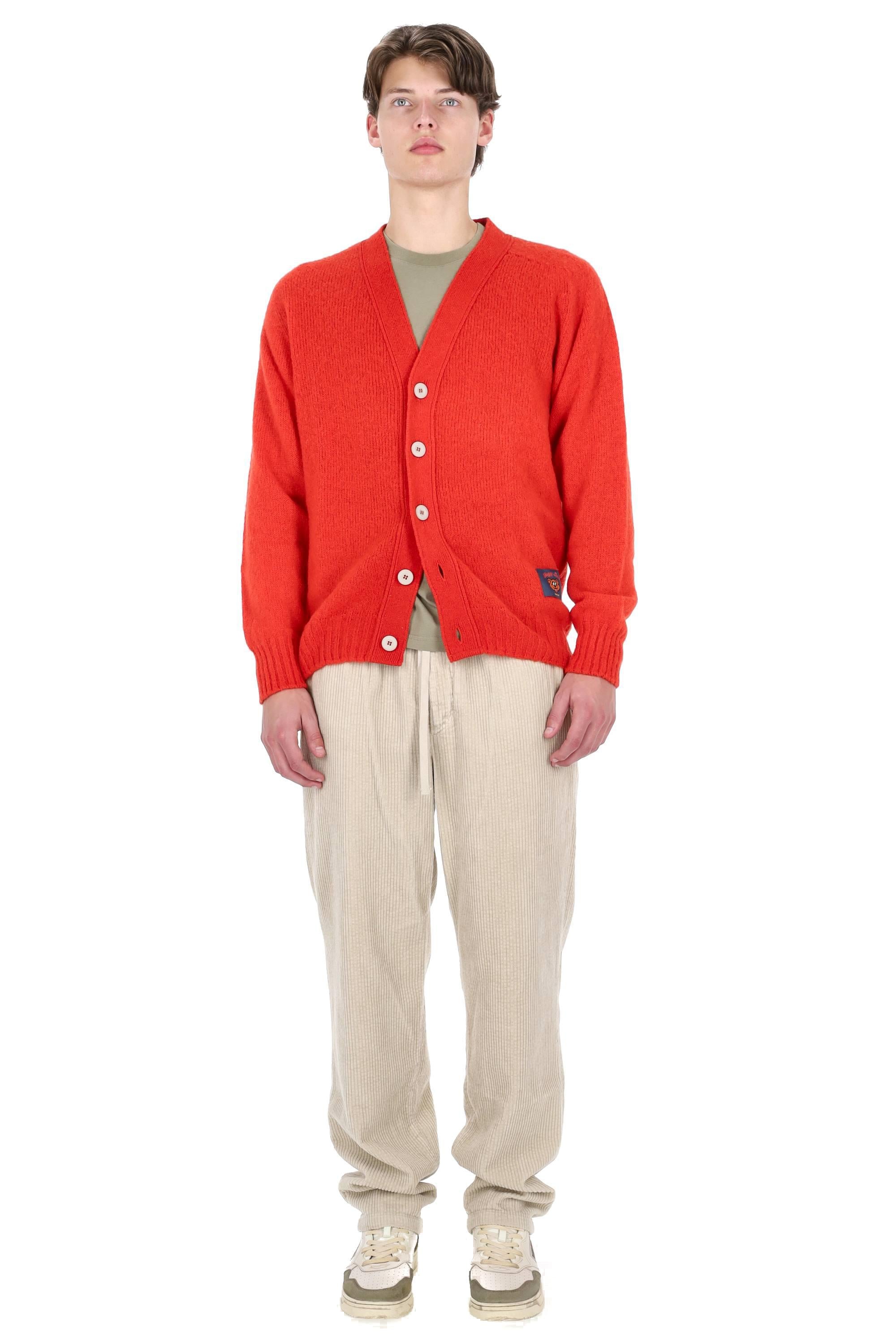 Howlin' Cardigan in lana shetland Shaggy Bear boxy fit SHAGGY BEAR CARDIGA/2 PASSION