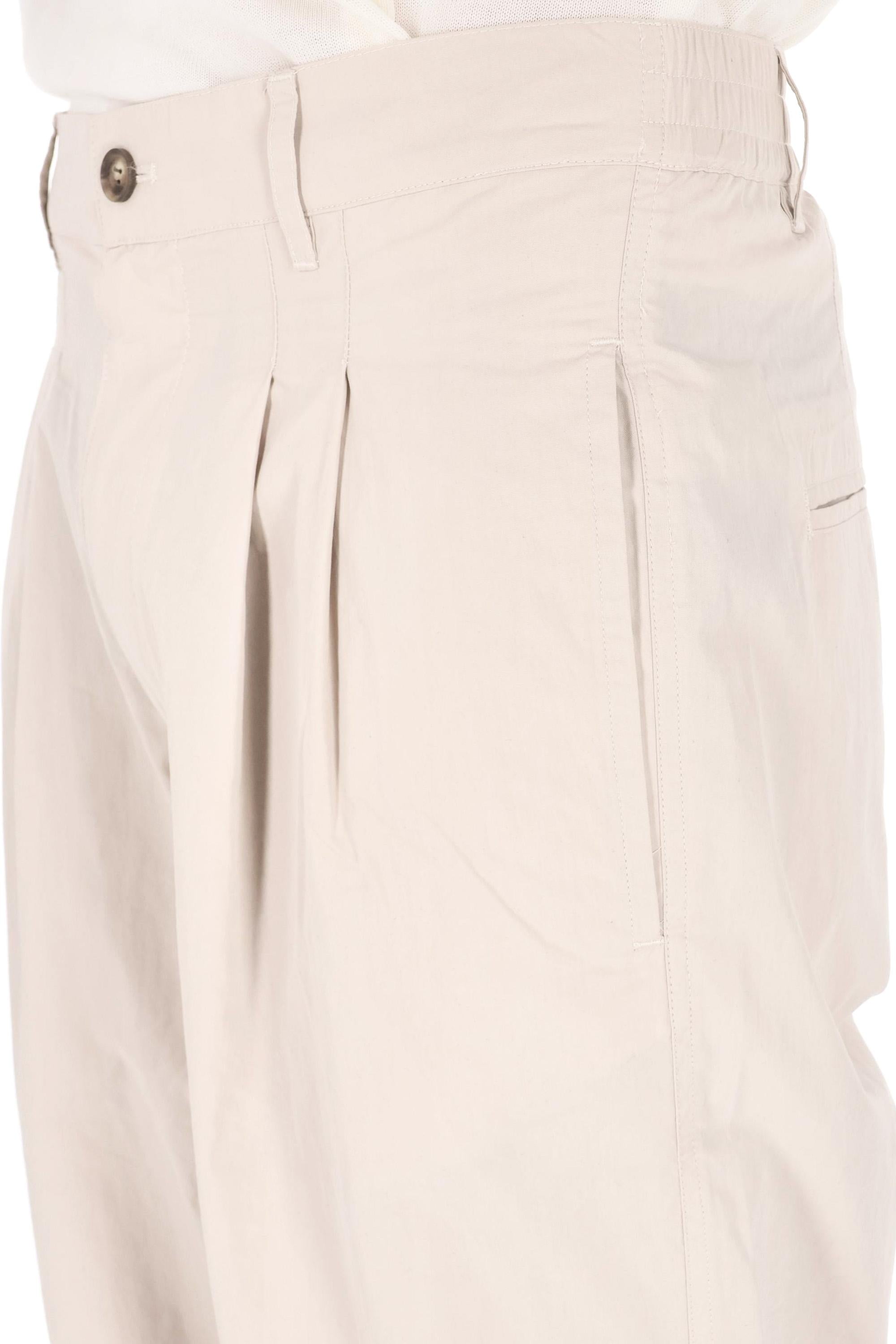 Isabel Marant Pantalone in popeline di cotone mod. Yostin PA0663HA-D1C03H 23EC