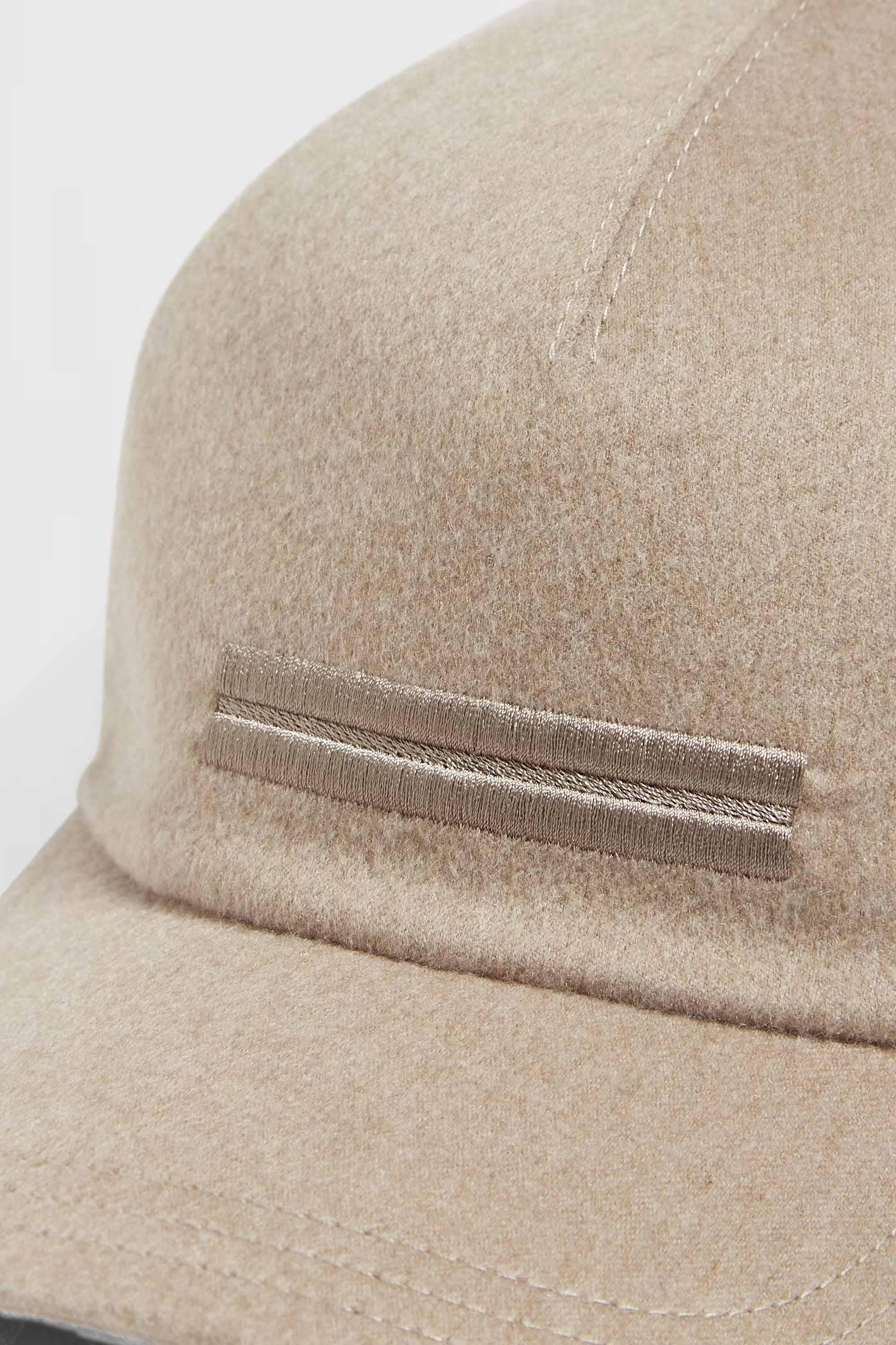 Zegna Cappello baseball in Oasi Cashmere E7I09HA8-B8D/2 BE1