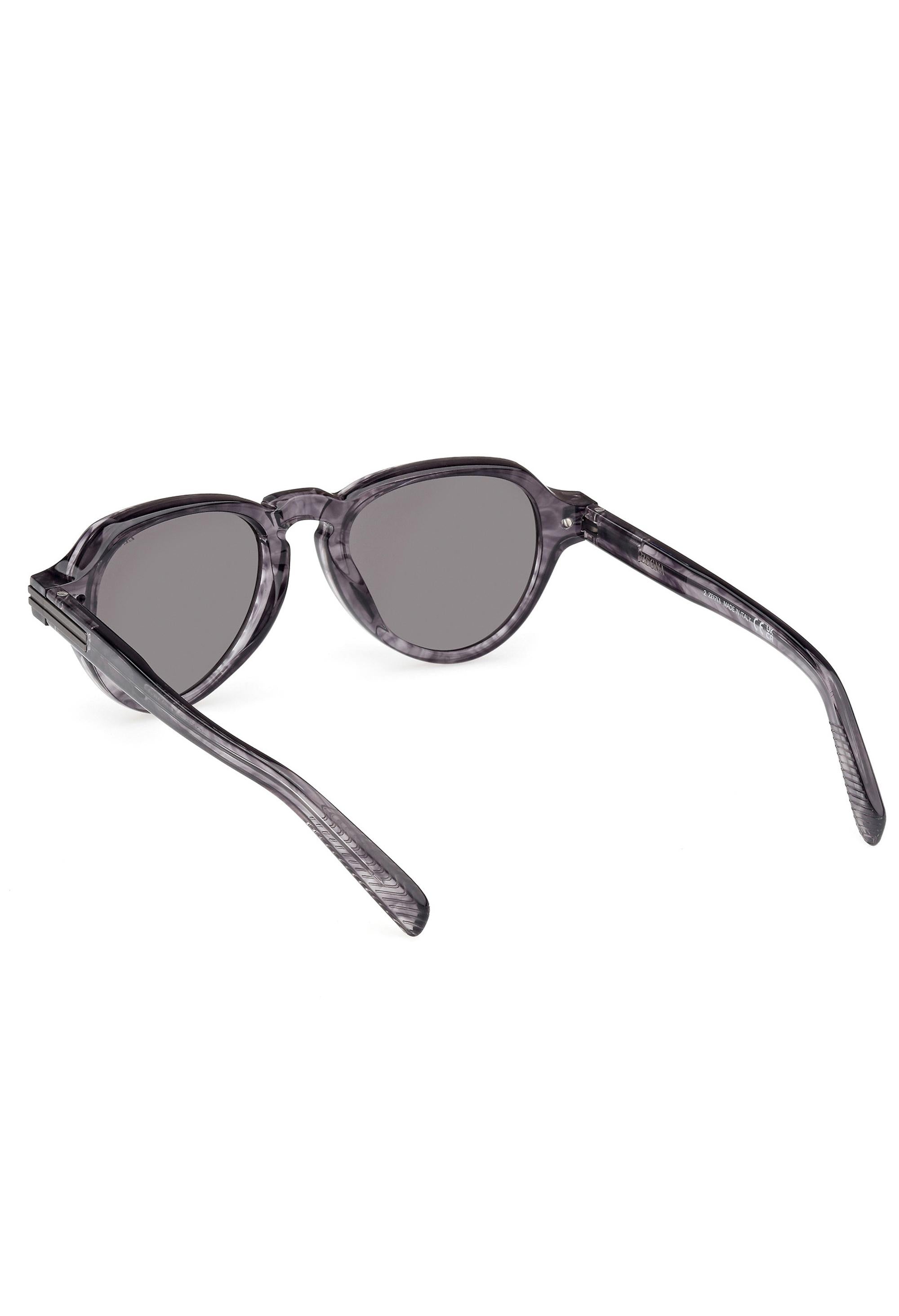 Zegna Occhiali da sole in acetato EZ0252 5120A