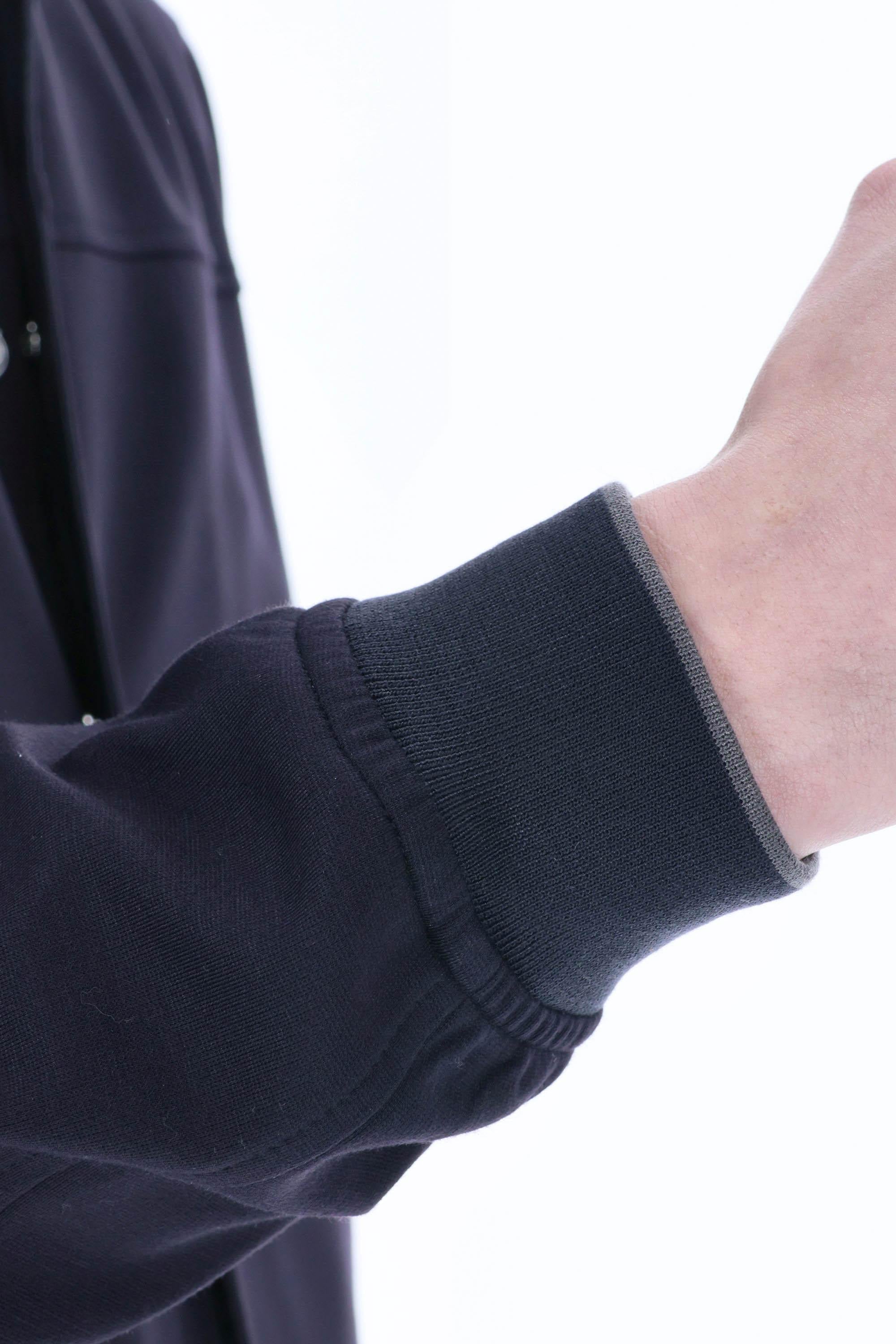 Bomber in jersey di cotone mod. Darren-Jk DARREN-JK DARK BLU Moorer