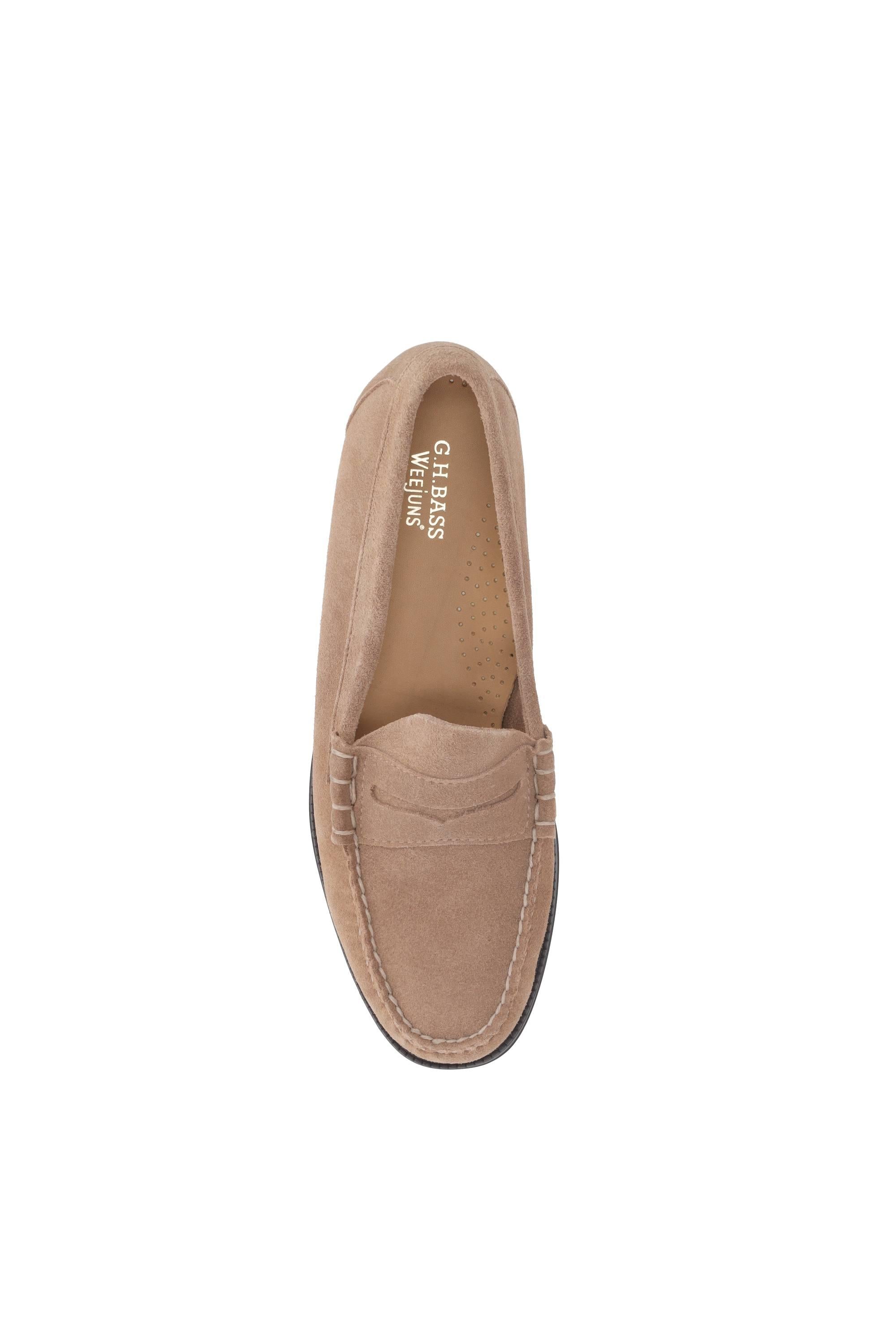 G.H.BASS&CO Mocassino Weejun Larson in camoscio BA11713D 588