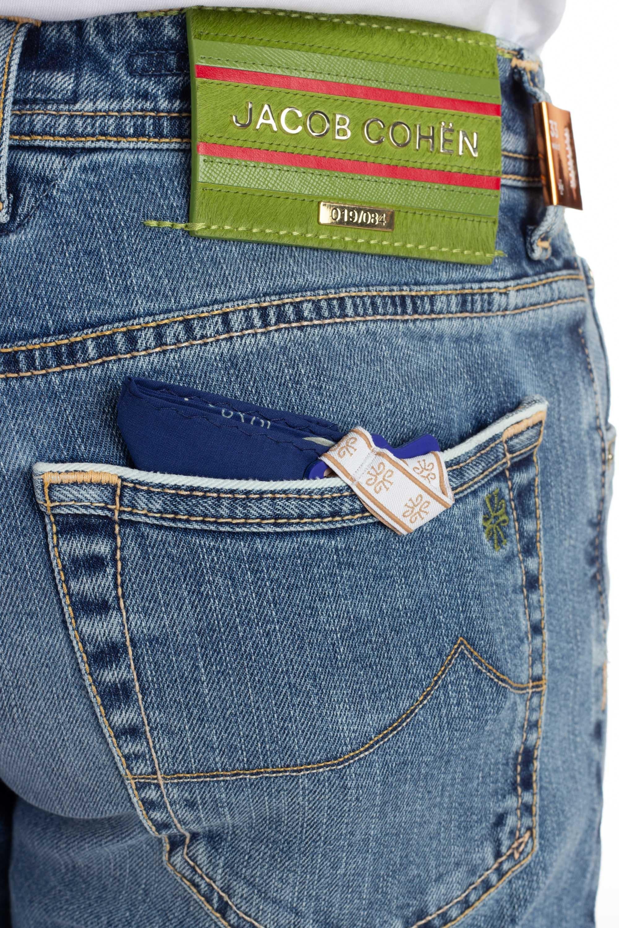 Jacob Cohen Jeans Limited Edition etichetta verde Nick fit L06 32 S3746 NICK/2 718D