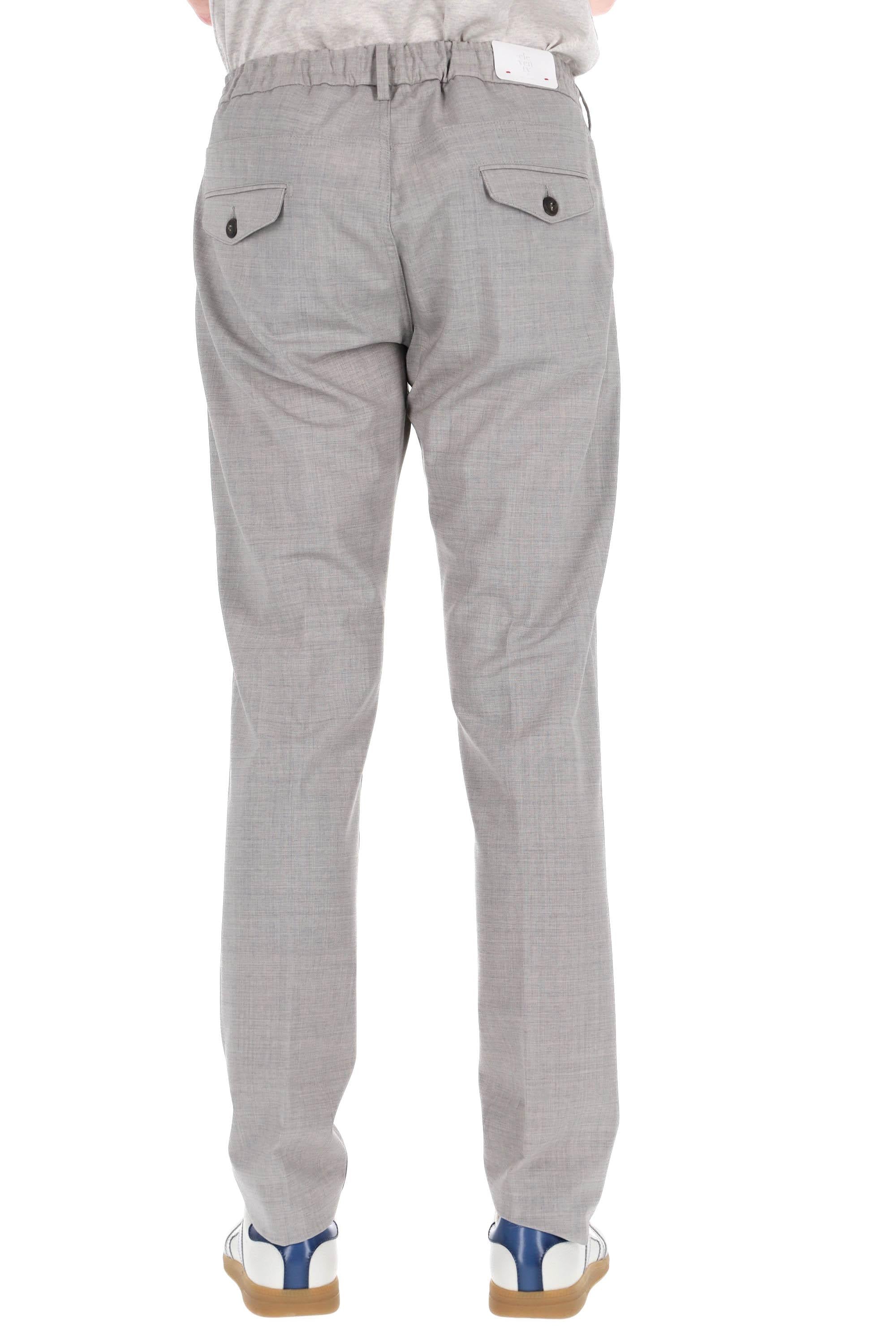 Eleventy Pantalone jogger in fresco lana X75PANB21 TES0A053 06
