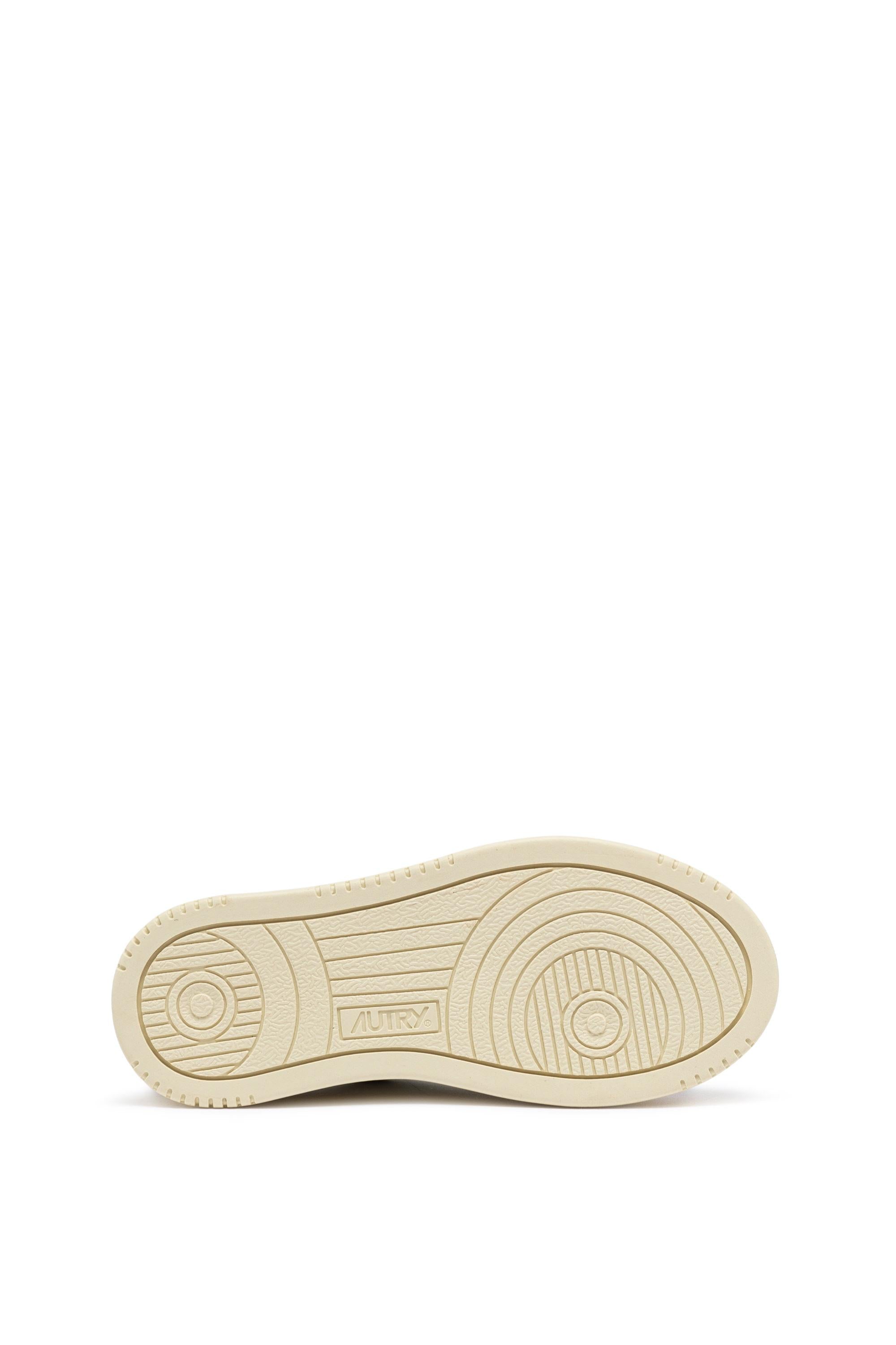 Sneaker Medalist bambino in pelle e camoscio KULK FS04 WHT/SPBLUE Autry
