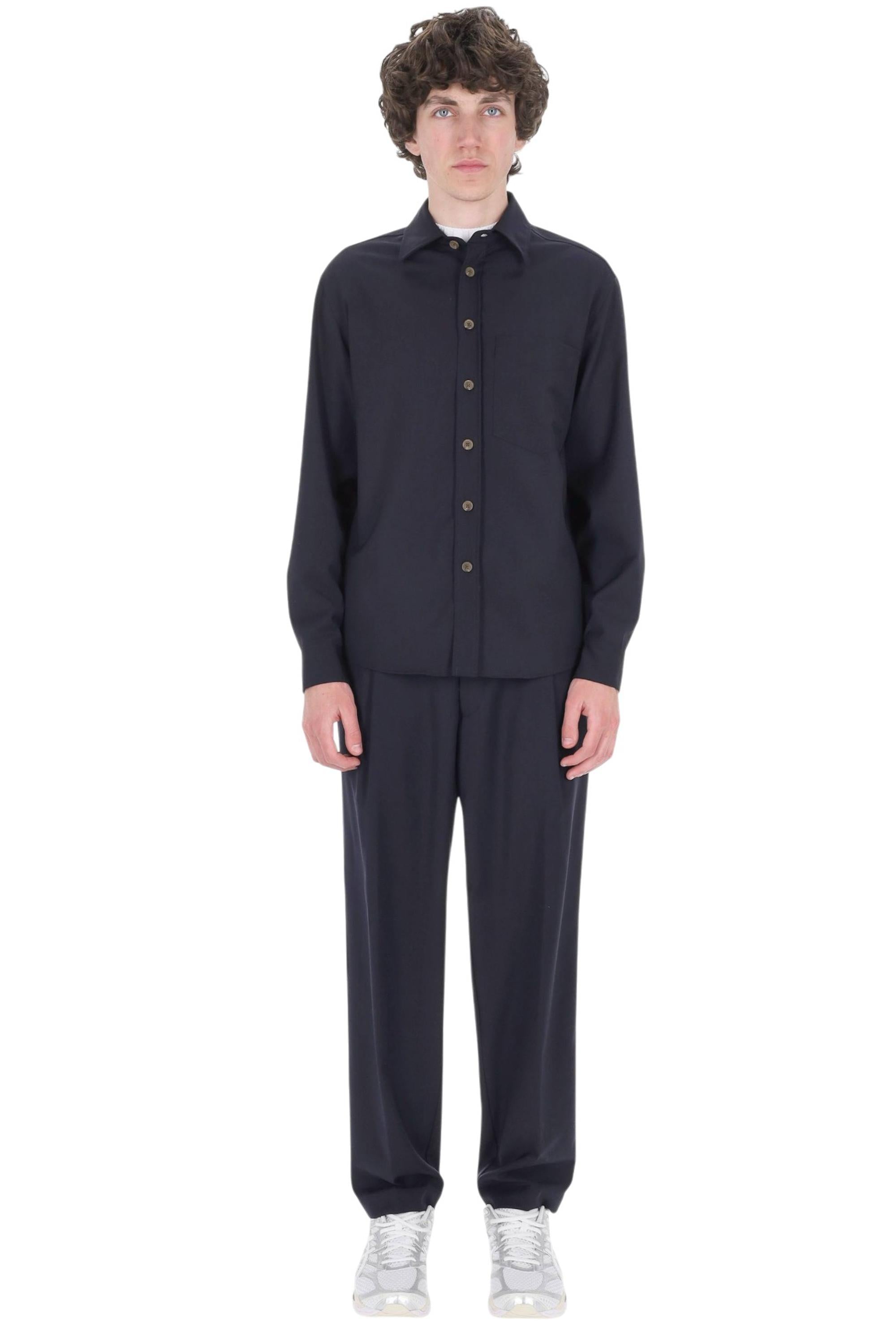 Myths Overshirt in lana vergine superlight 26M59G 101 037