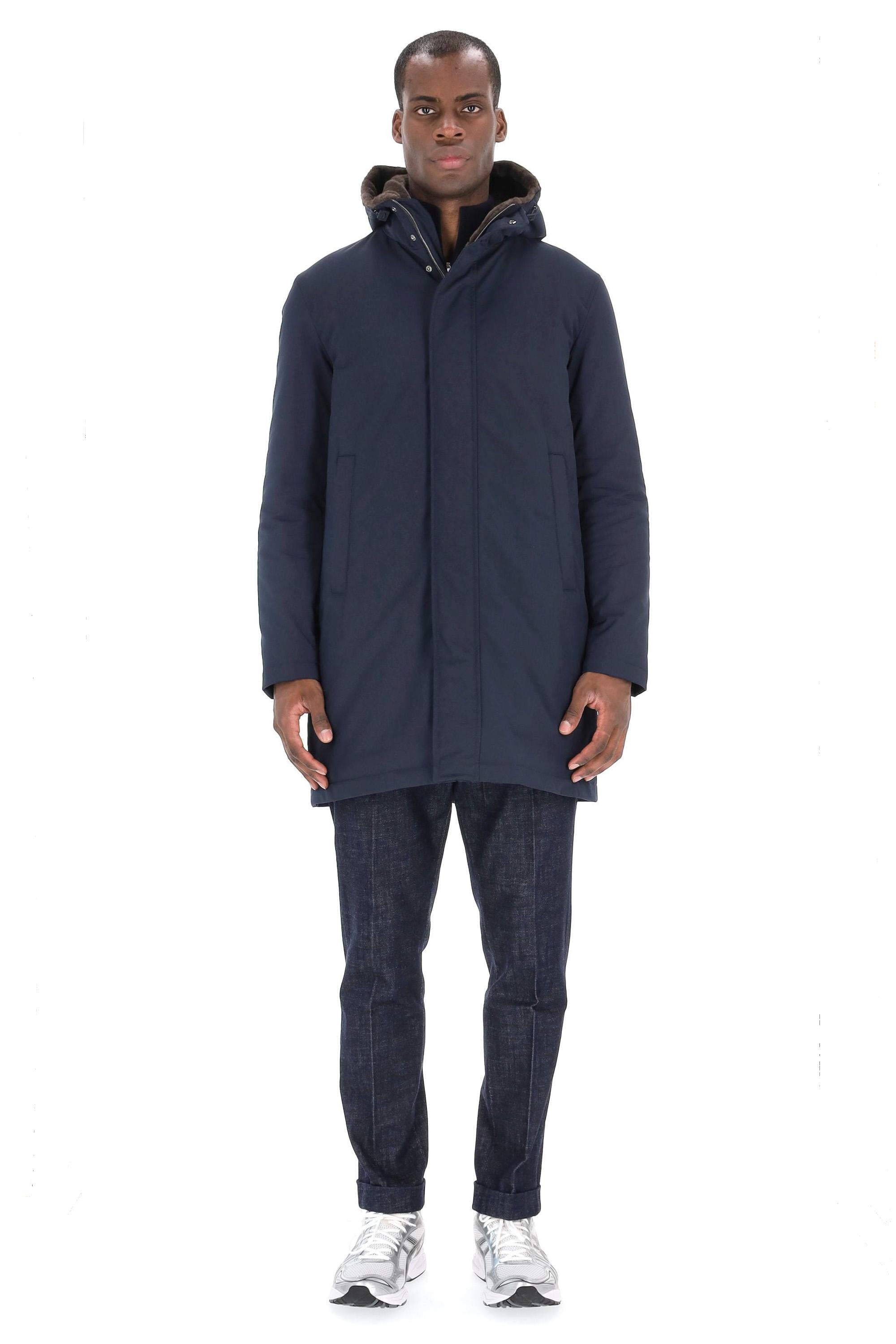 Herno Parka in nylon con interno in orsetto PA000170U-12343Z 9200