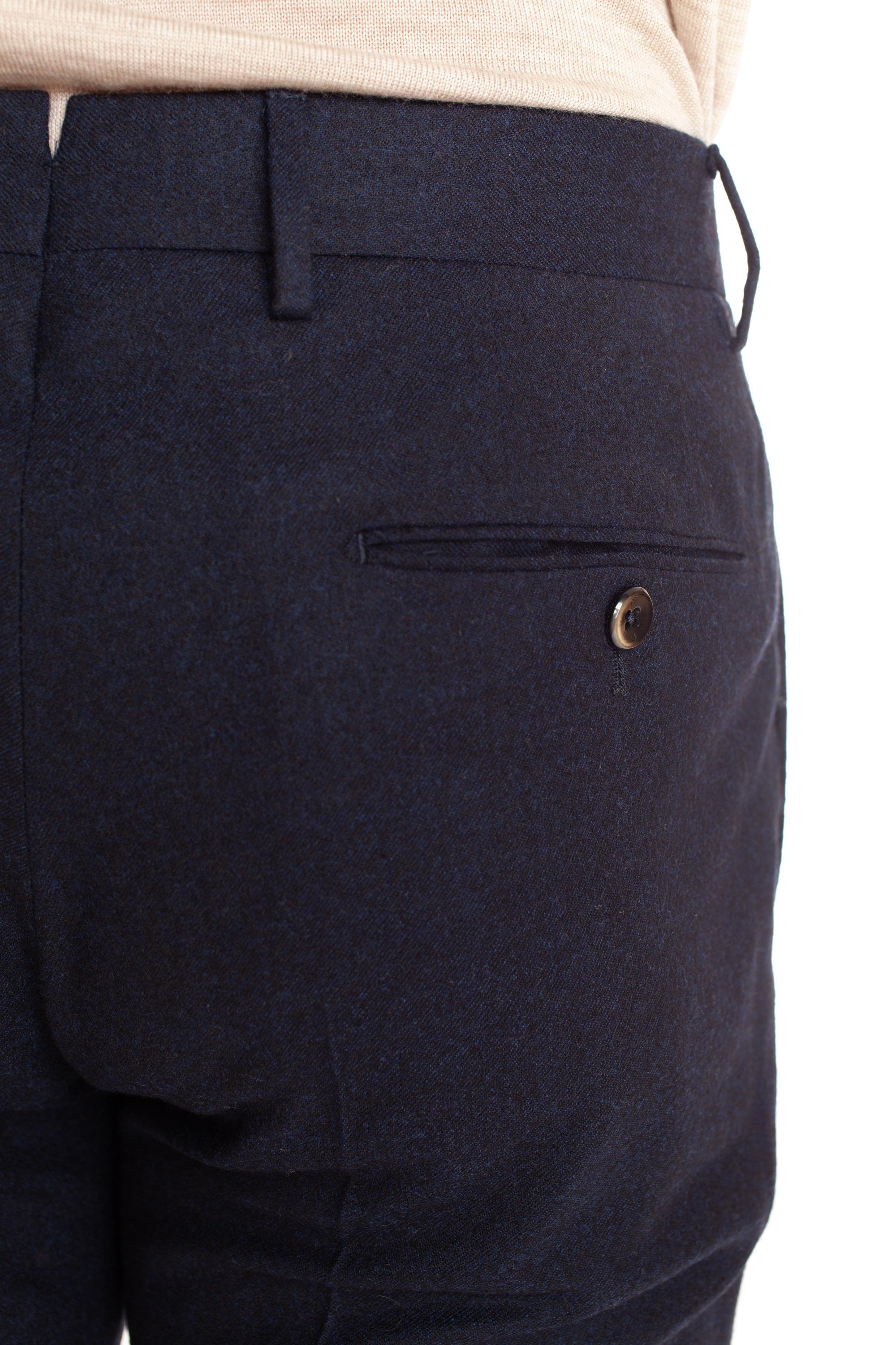 Pantalone in lana super 130's Slim fit fronte piatto VF01Z00CL1 FN13 0360 PT Torino