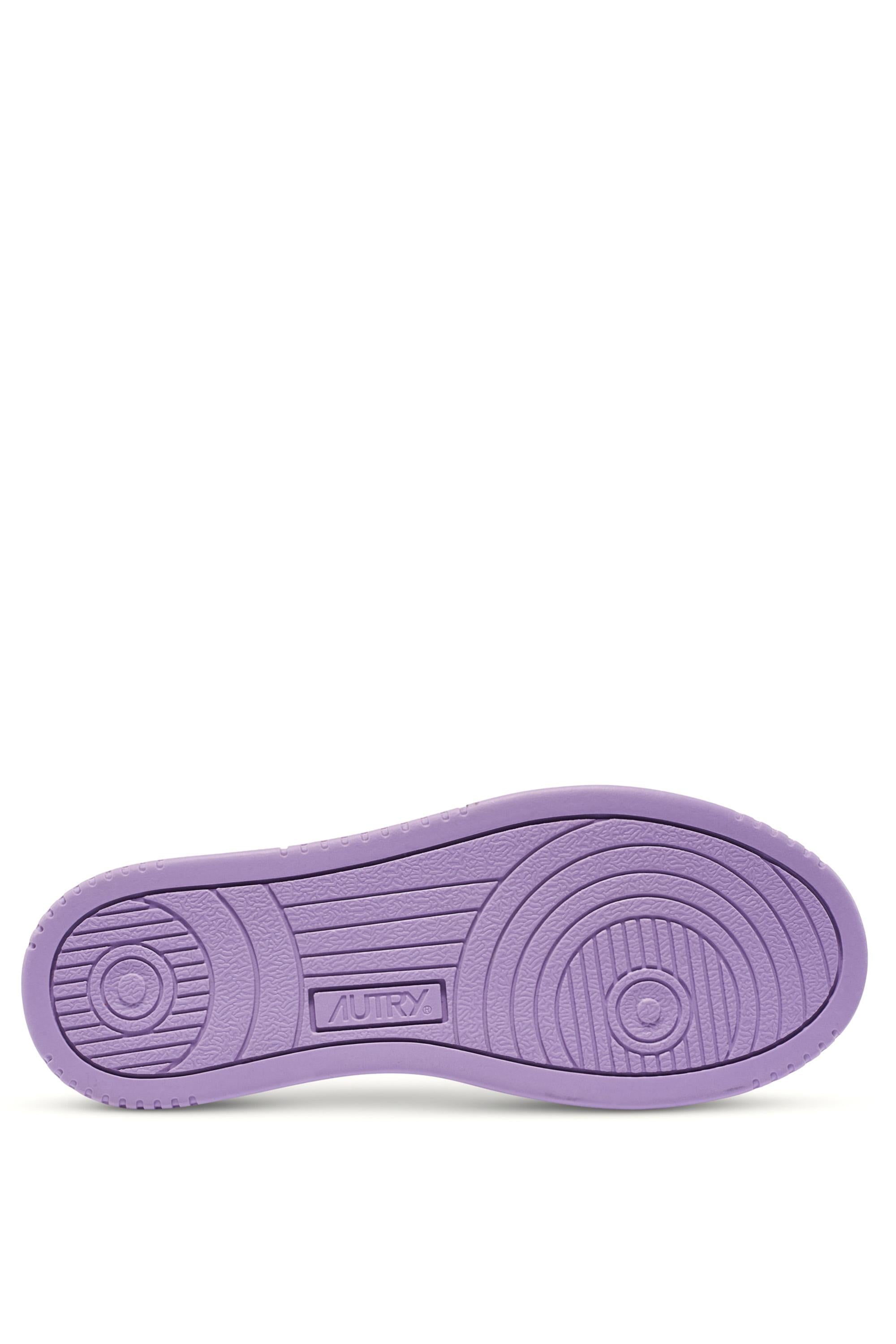 Sneaker donna Medalist bicolor in pelle AULW WB43 WHT/ENG Autry