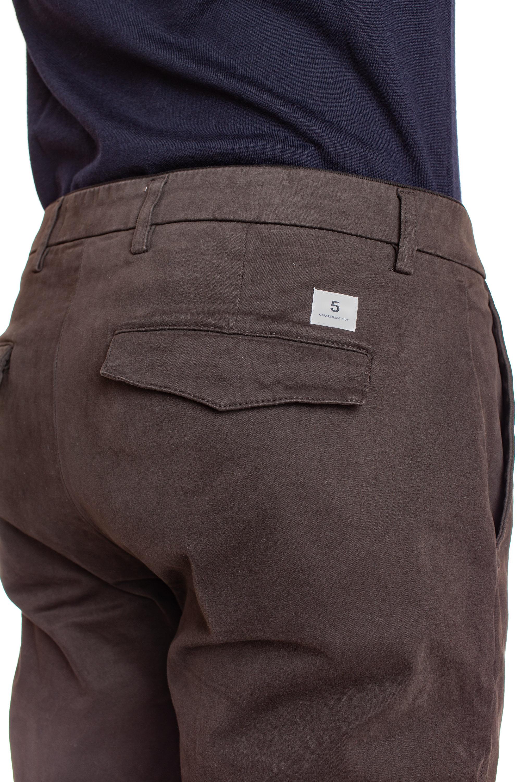 Pantalone prince in rasatello di cotone UP005 1TS0028 605 Department 5