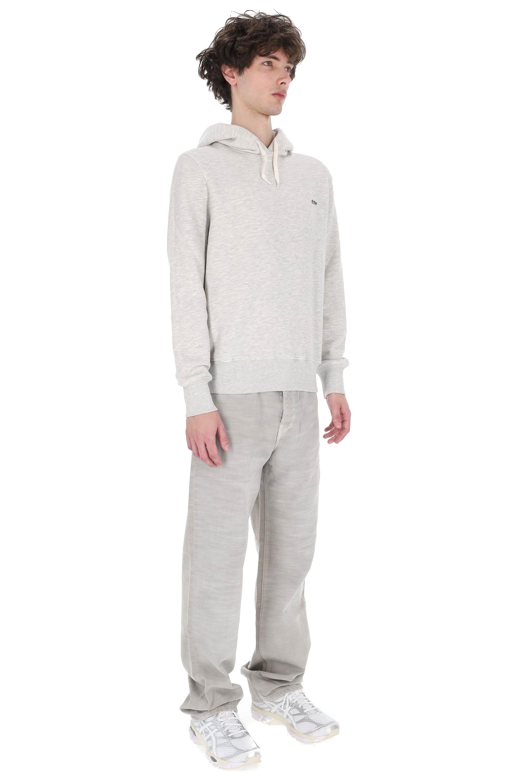 Autry Felpa in cotone con cappuccio HOPM 002M JERSEY MELANGE