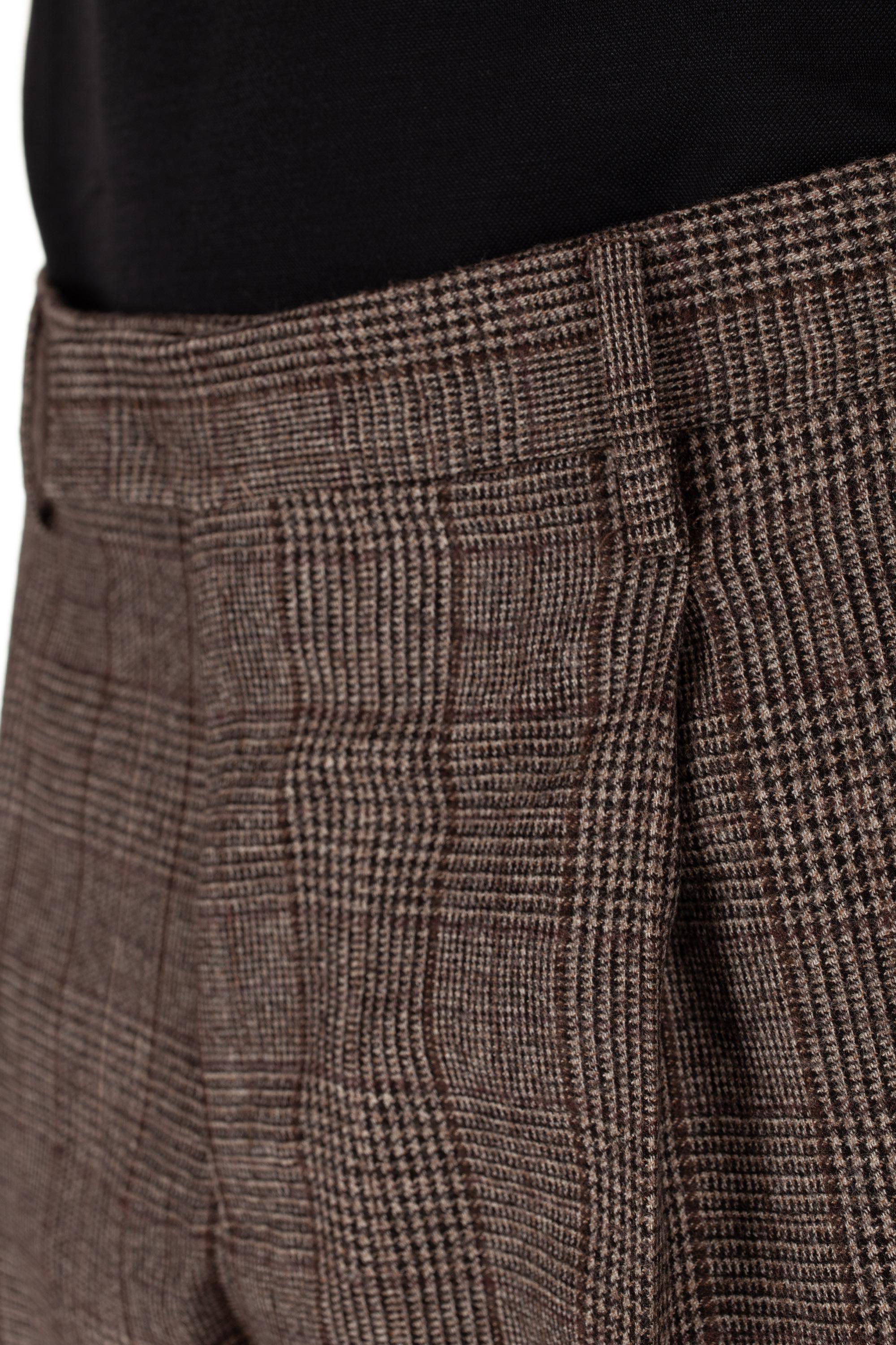 PT Torino Pantalone principe di galles in lana master fit 1 pence AFMAZA0CL1 MA18 0160