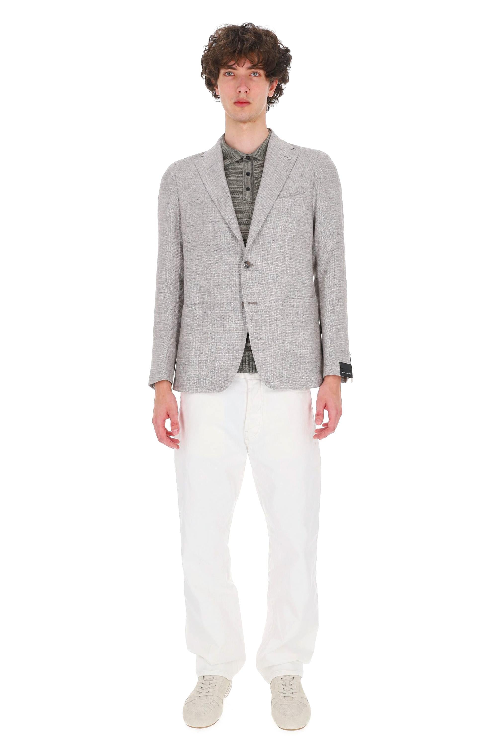 Tagliatore Giacca tramata in seta-lino-cotone Ferla mod. Montecarlo 1SMC22K 850037 T1162