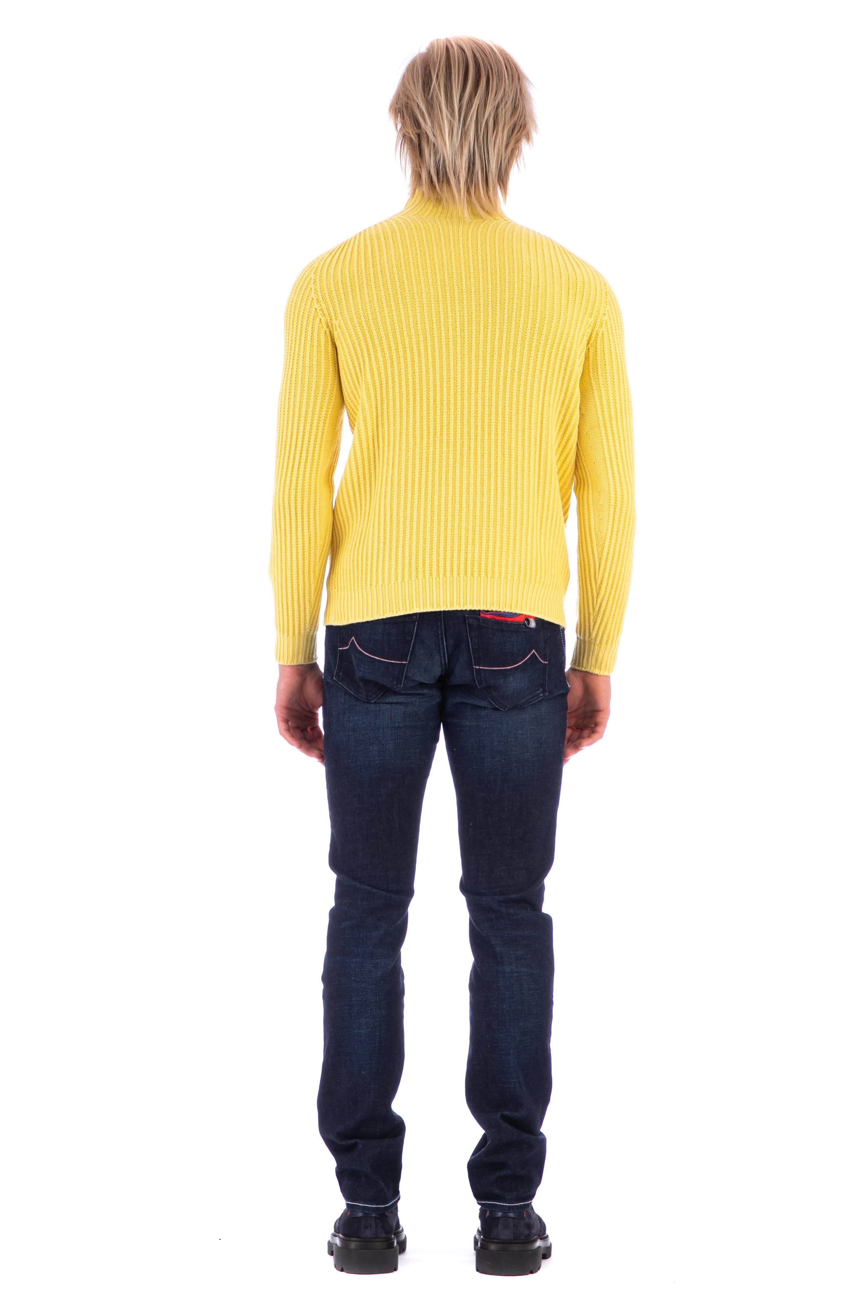 Maglia lupetto in lana vergine modello tamata MU723_1305238IF C197 Fly3