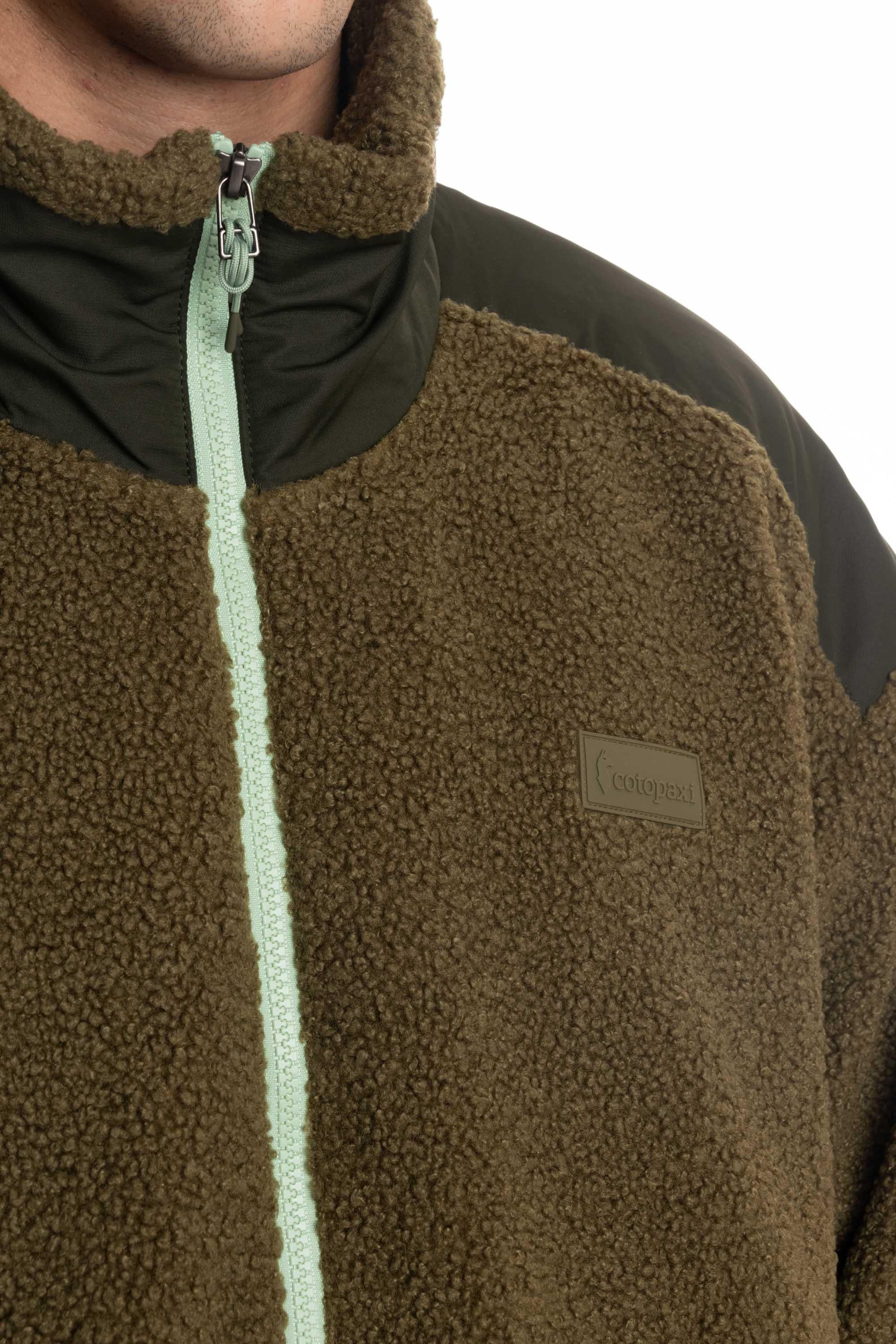 Blouson in orsetto con profili in nylon F24471M904/2 LOW Cotopaxi