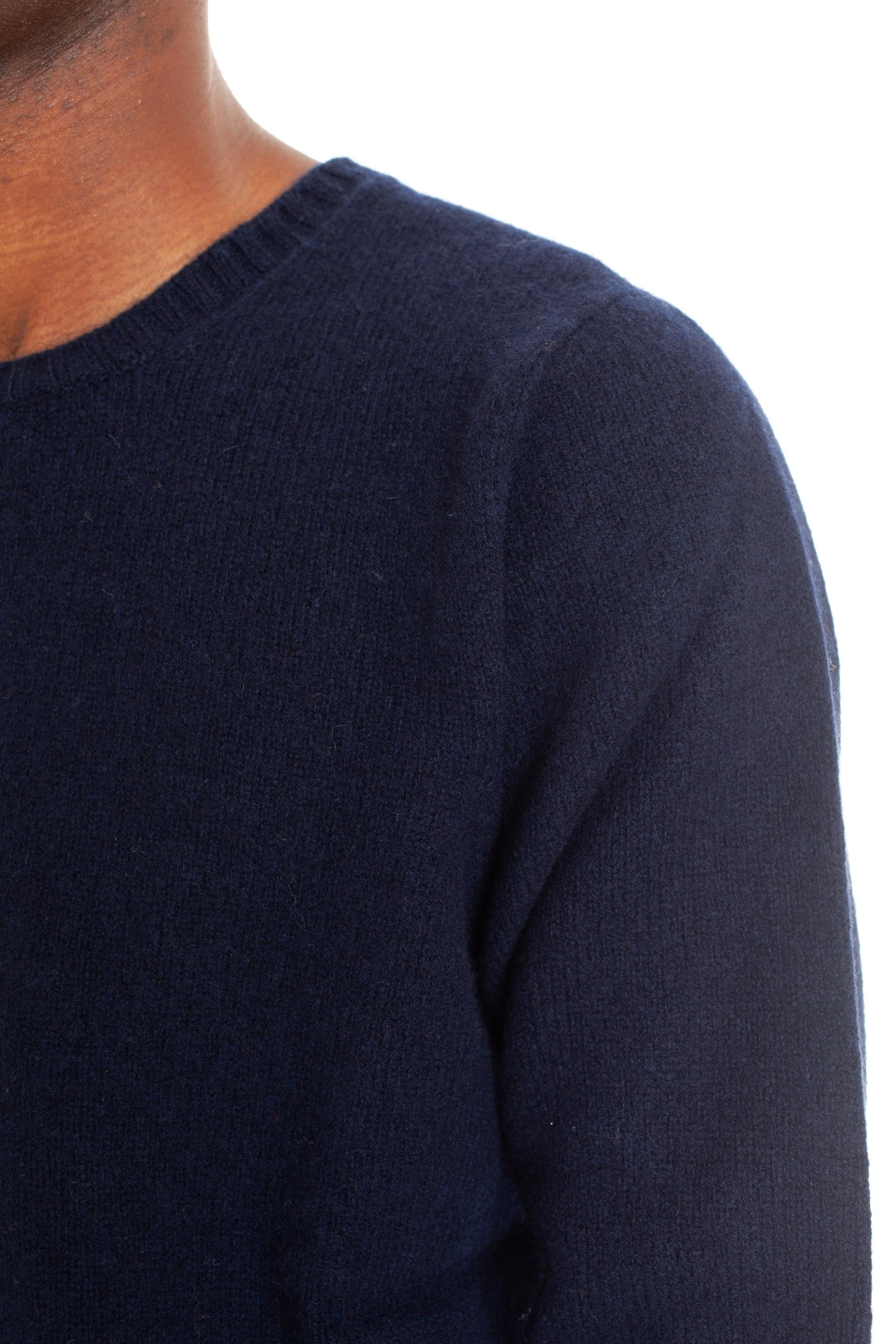 Maglia girocollo in lana garzata supersoft D8W103G_NEW3 790 Drumohr