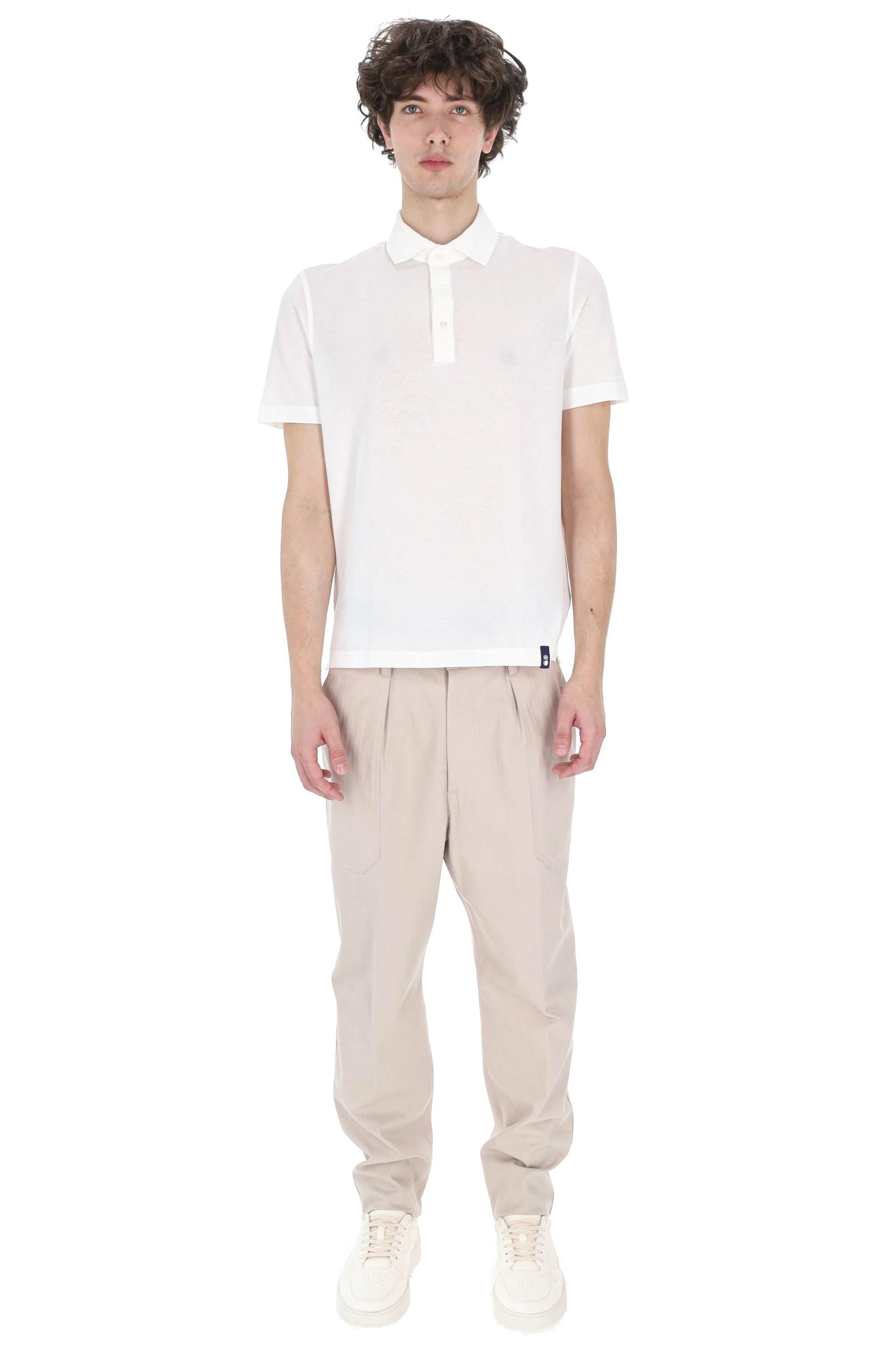 Ballantyne Polo in crepe di cotone superlight BMW245 UCTJ5 10156