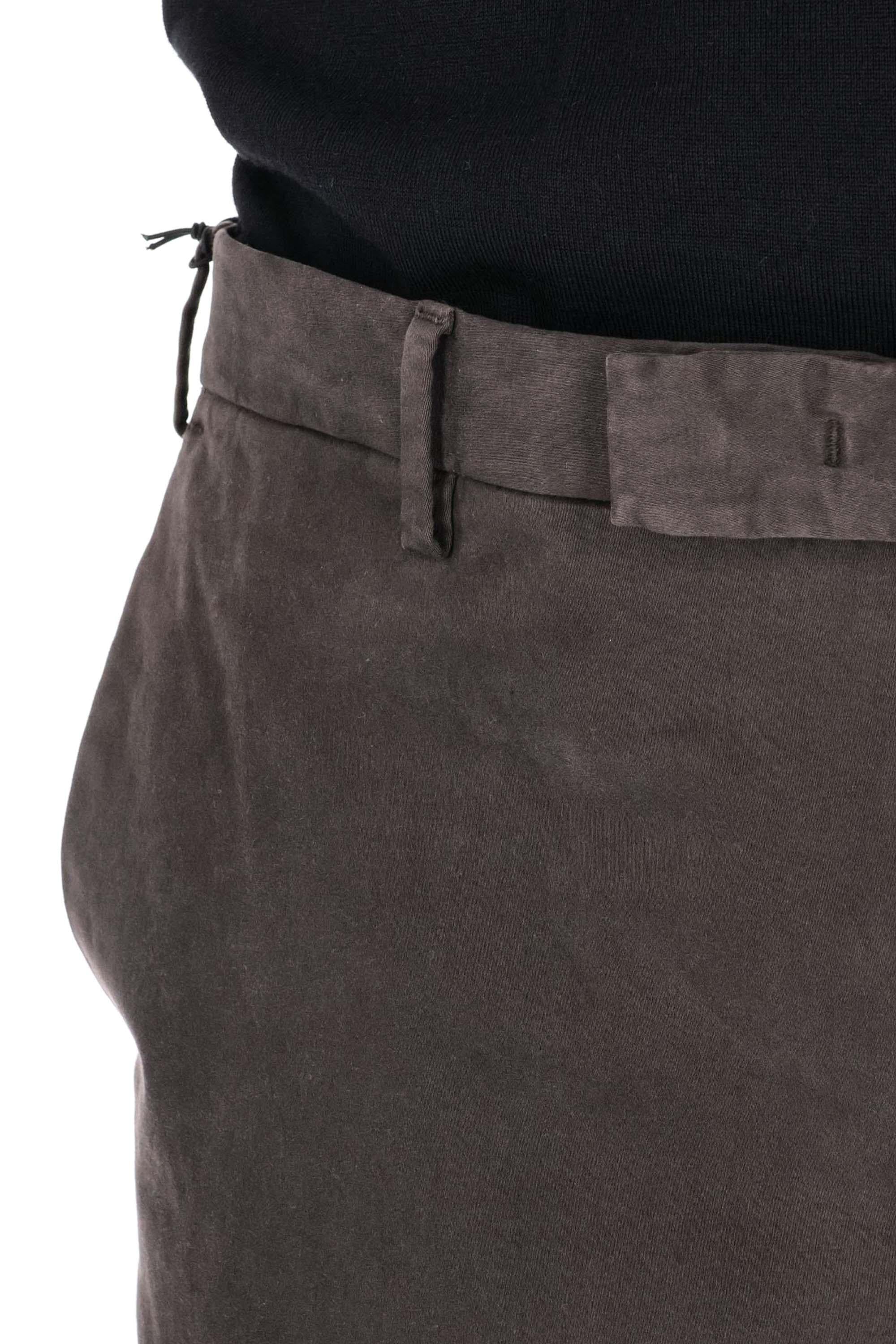 Pantalone in rasatello di cotone Dieci fit ATX0Z00FWD NK20_5 Y191 PT Torino