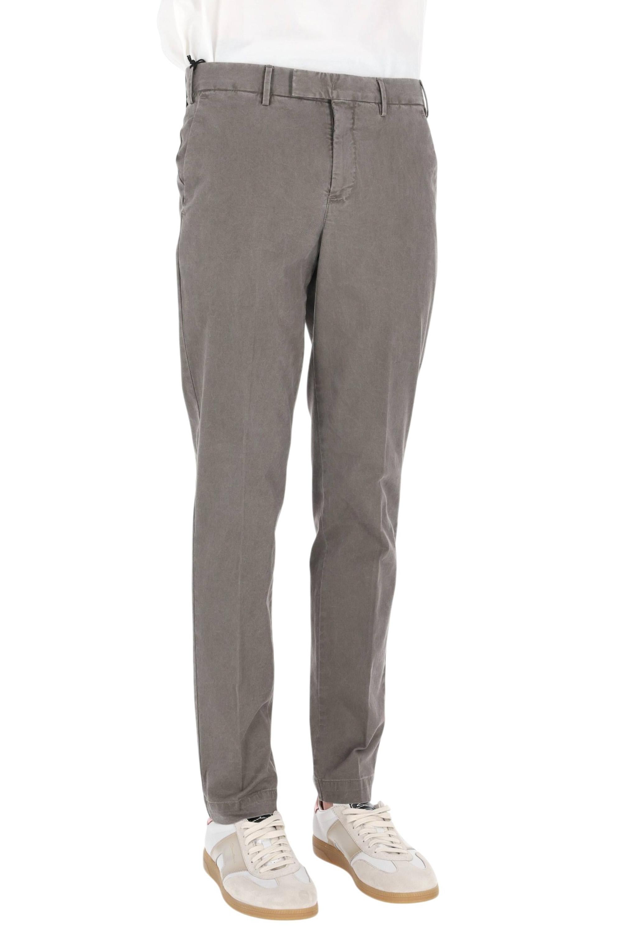 PT Torino Pantalone in tricotina di cotone Master fit COALMAZ00CL1 TU18 0100