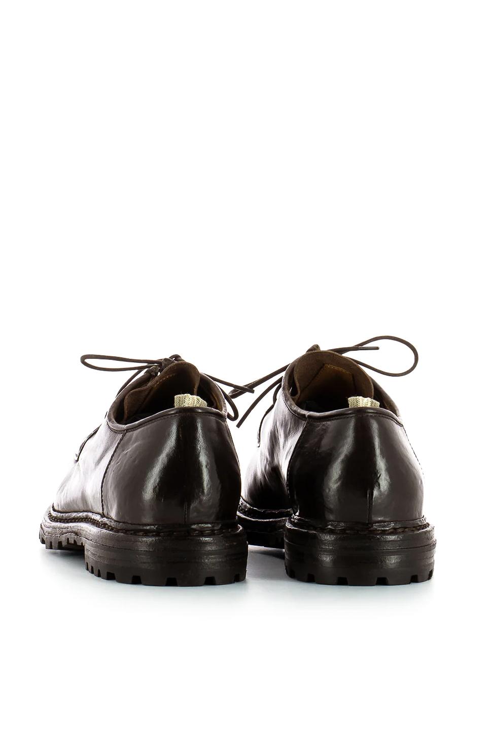 Officine Creative Scarpa allacciata in pelle fondo cuoio OCUVOLC009CHIC1D272 T.MORO 25