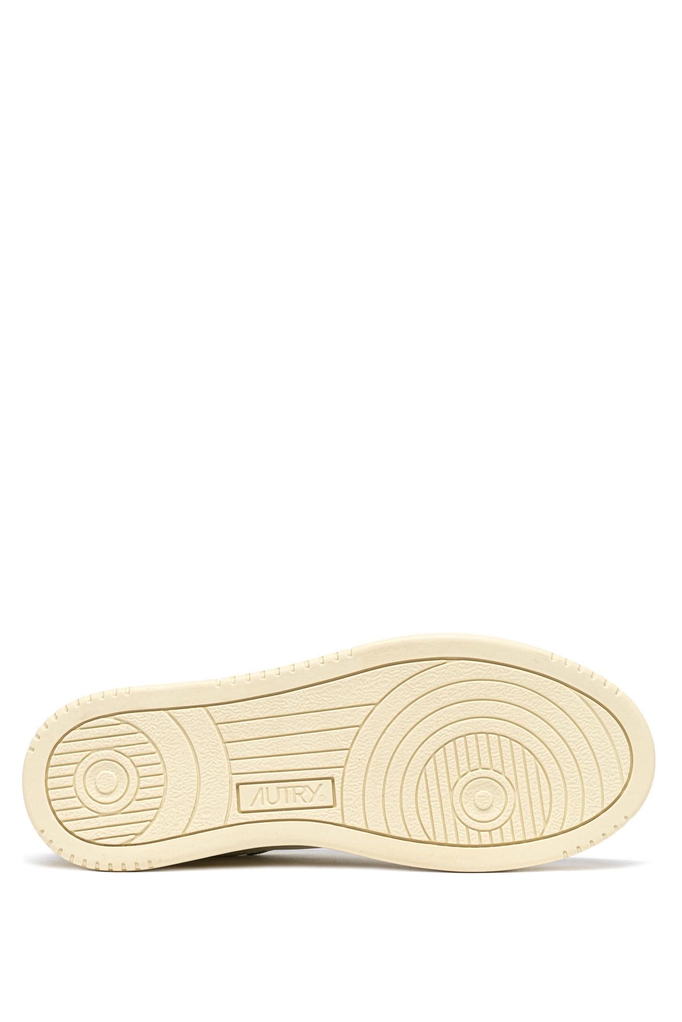 Autry Sneaker Dallas in pelle talloncino marrone ADLM MR22 MRSH/TEAK