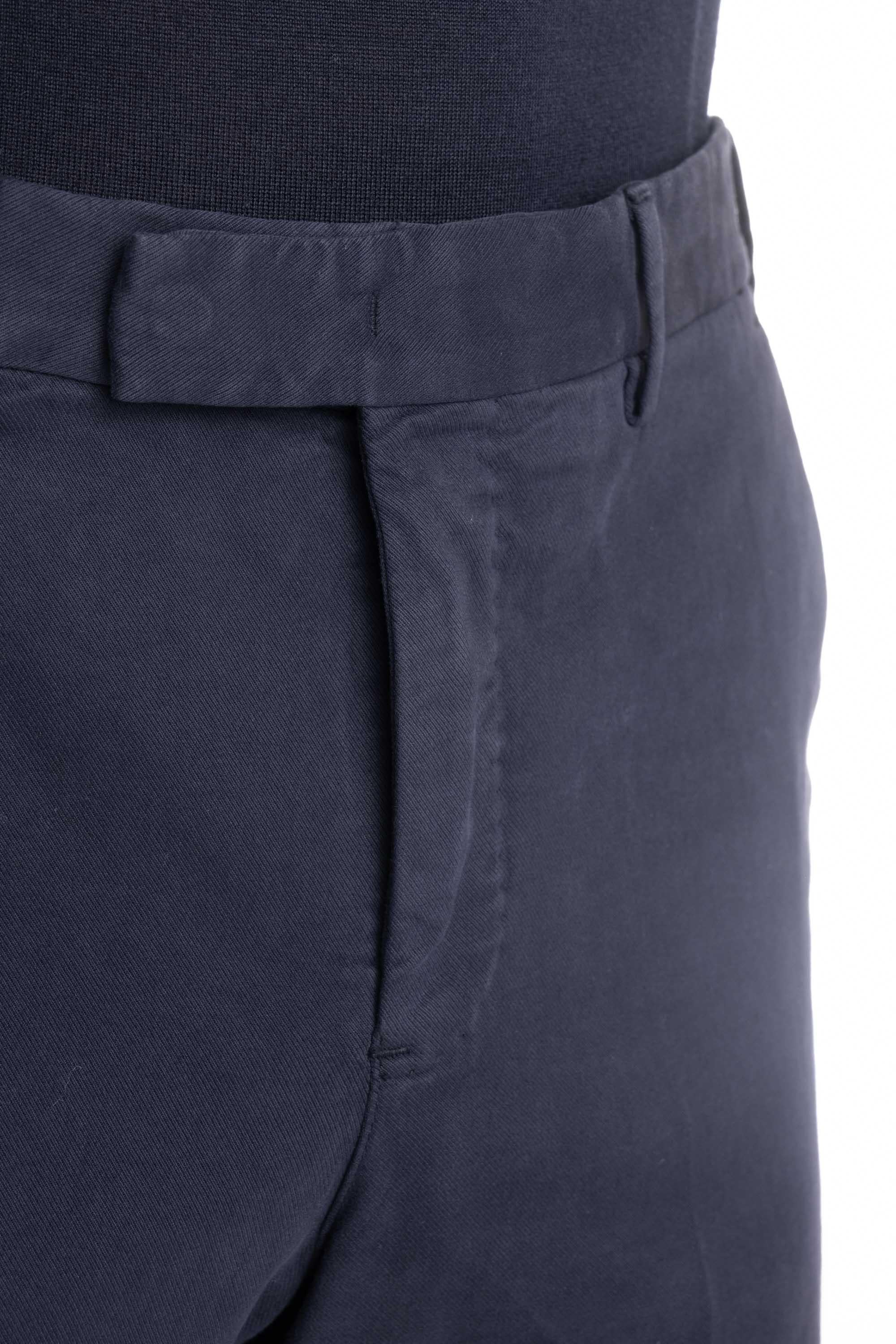 Pantalone in tricotina stretch di cotone-cashmere Master fit ATMAZ00CL1 TU91 Y384 PT Torino
