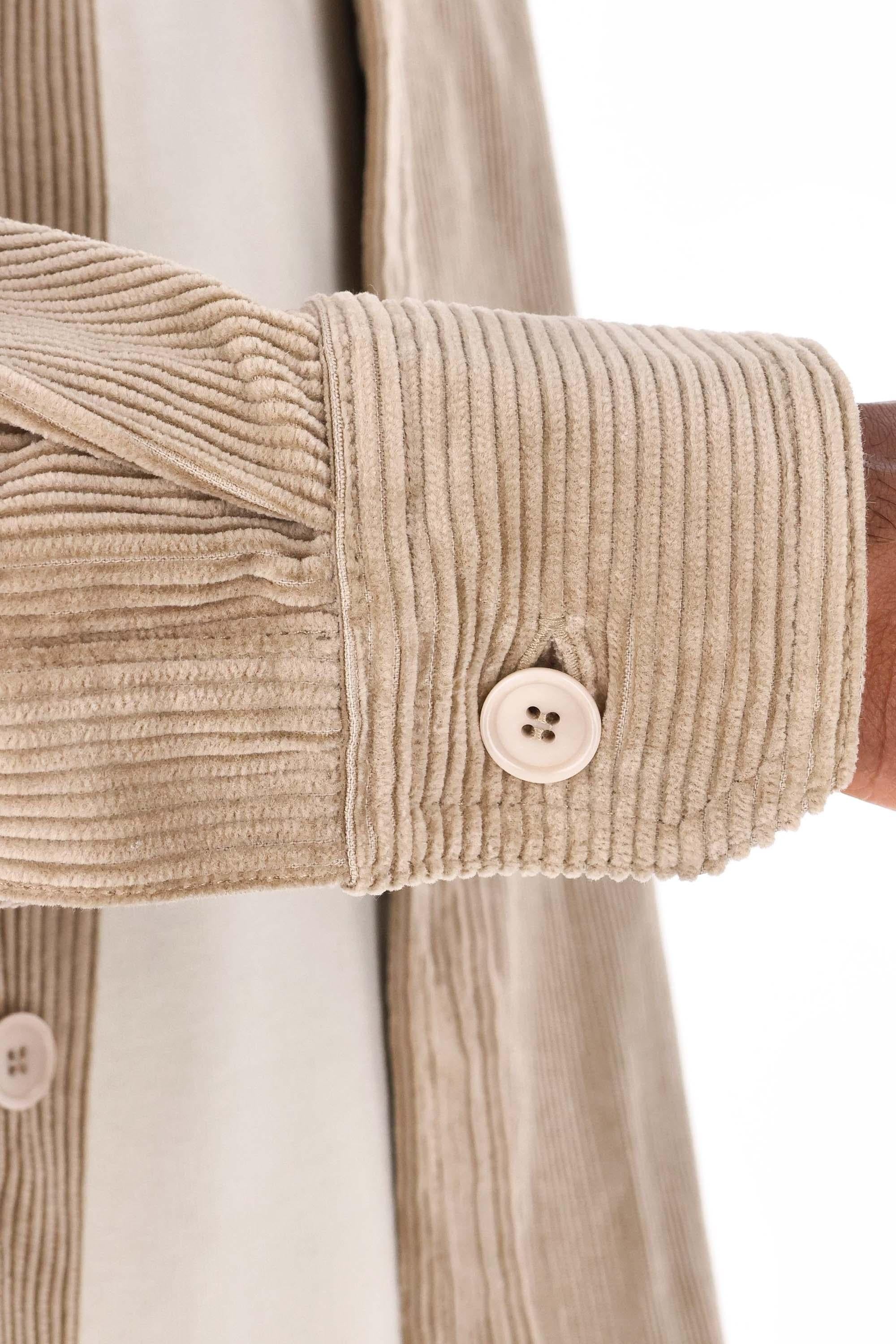A.P.C. Overshirt in velluto a coste COHBB-H02976 BAA