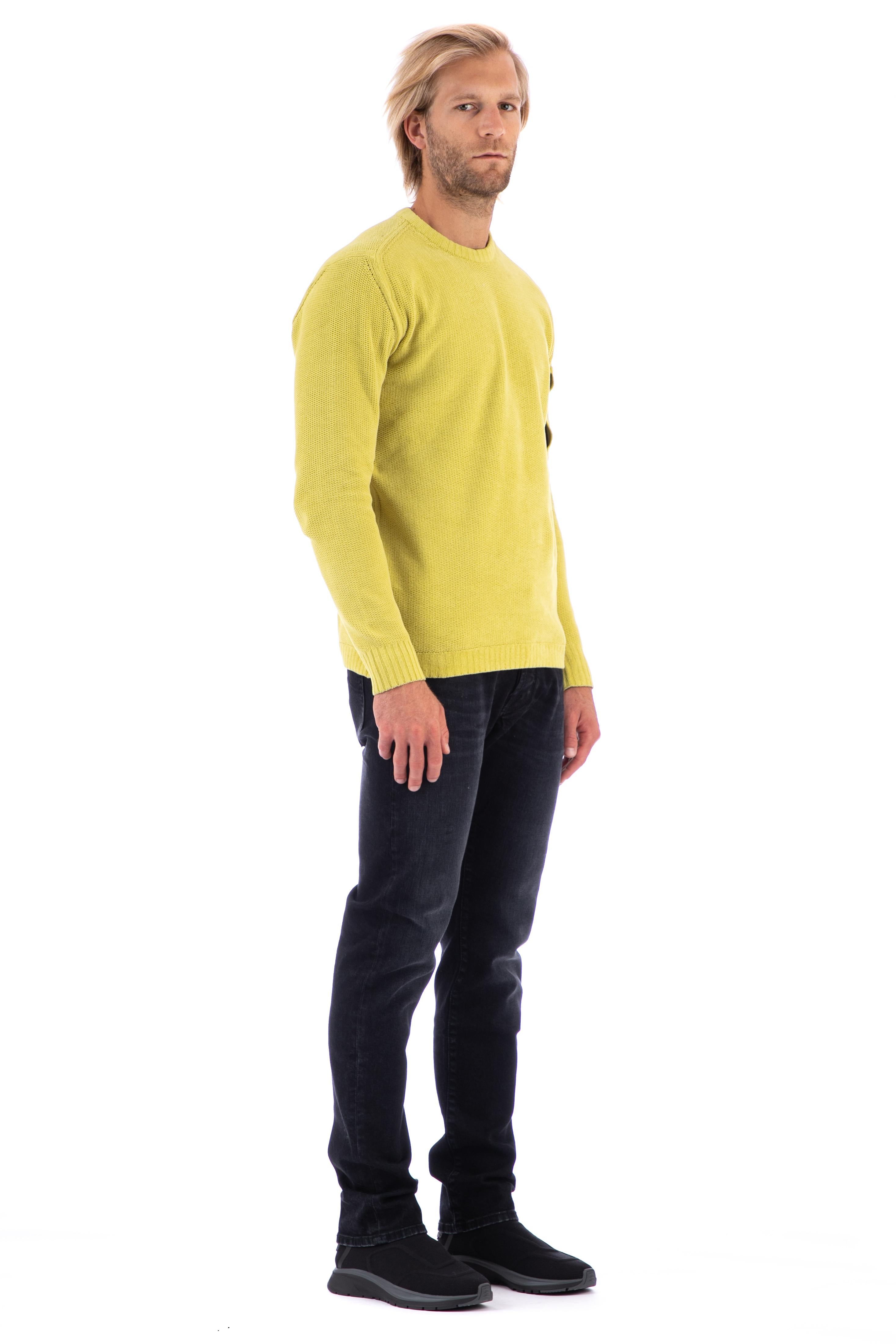 Maglia girocollo in ciniglia 13CMKN232A 005558G 249 CP Company