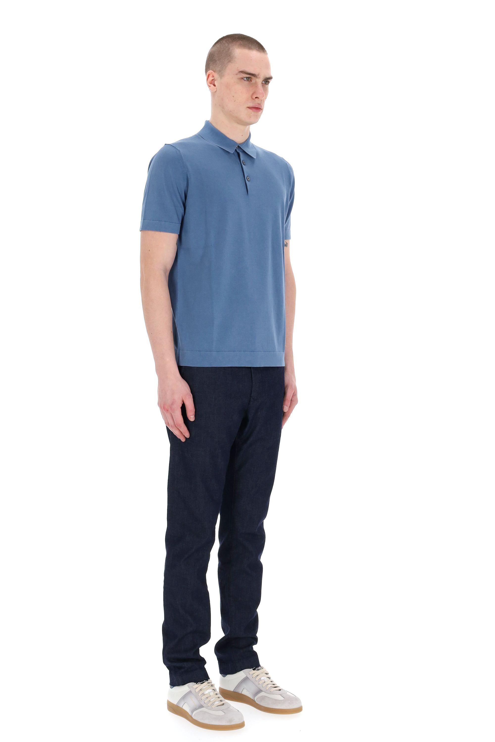 Drumohr Polo in cotone extrafine D0GF202-N/3 770
