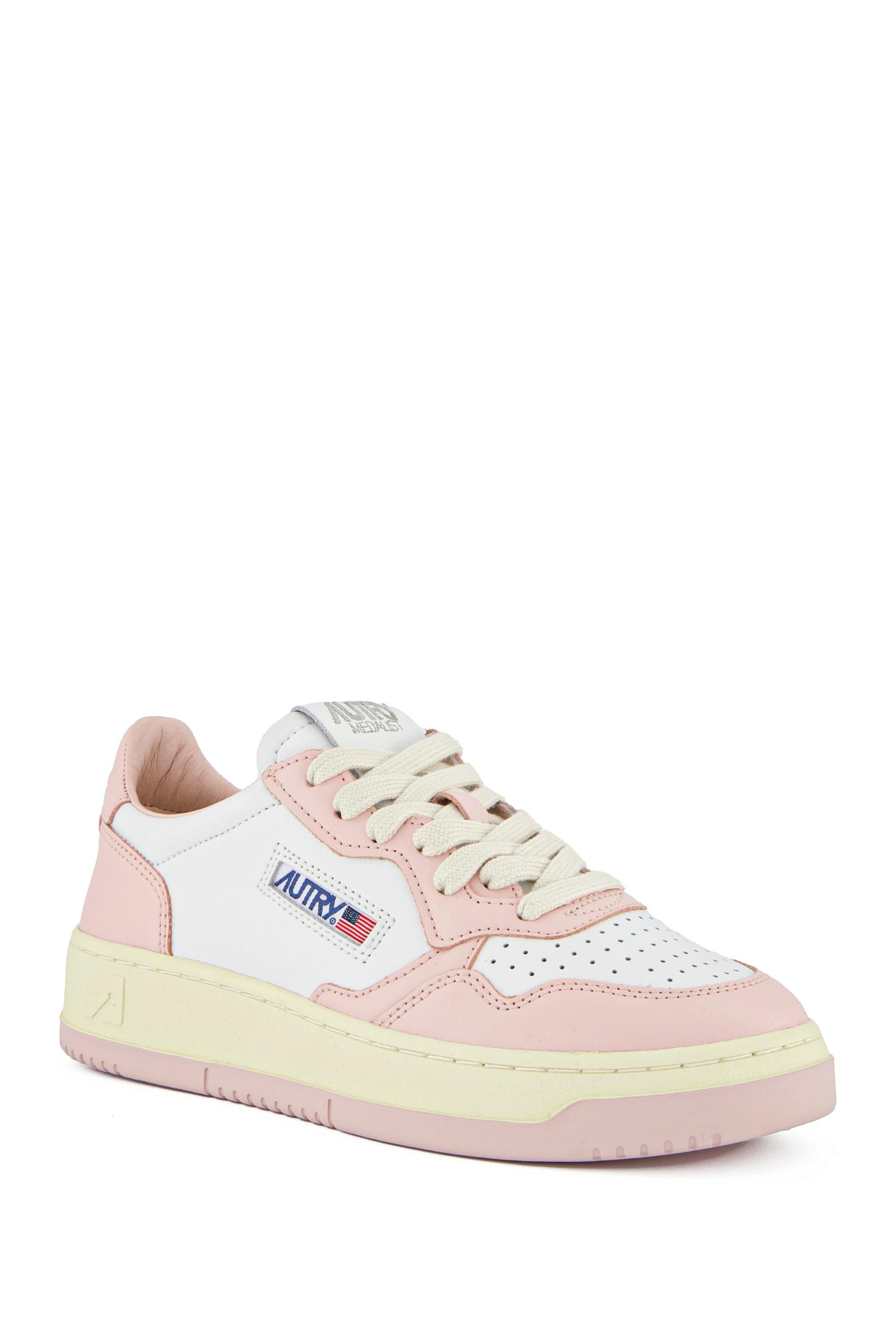 Autry Sneaker Medalist donna bicolor in pelle AULW WB52 WHT/POW