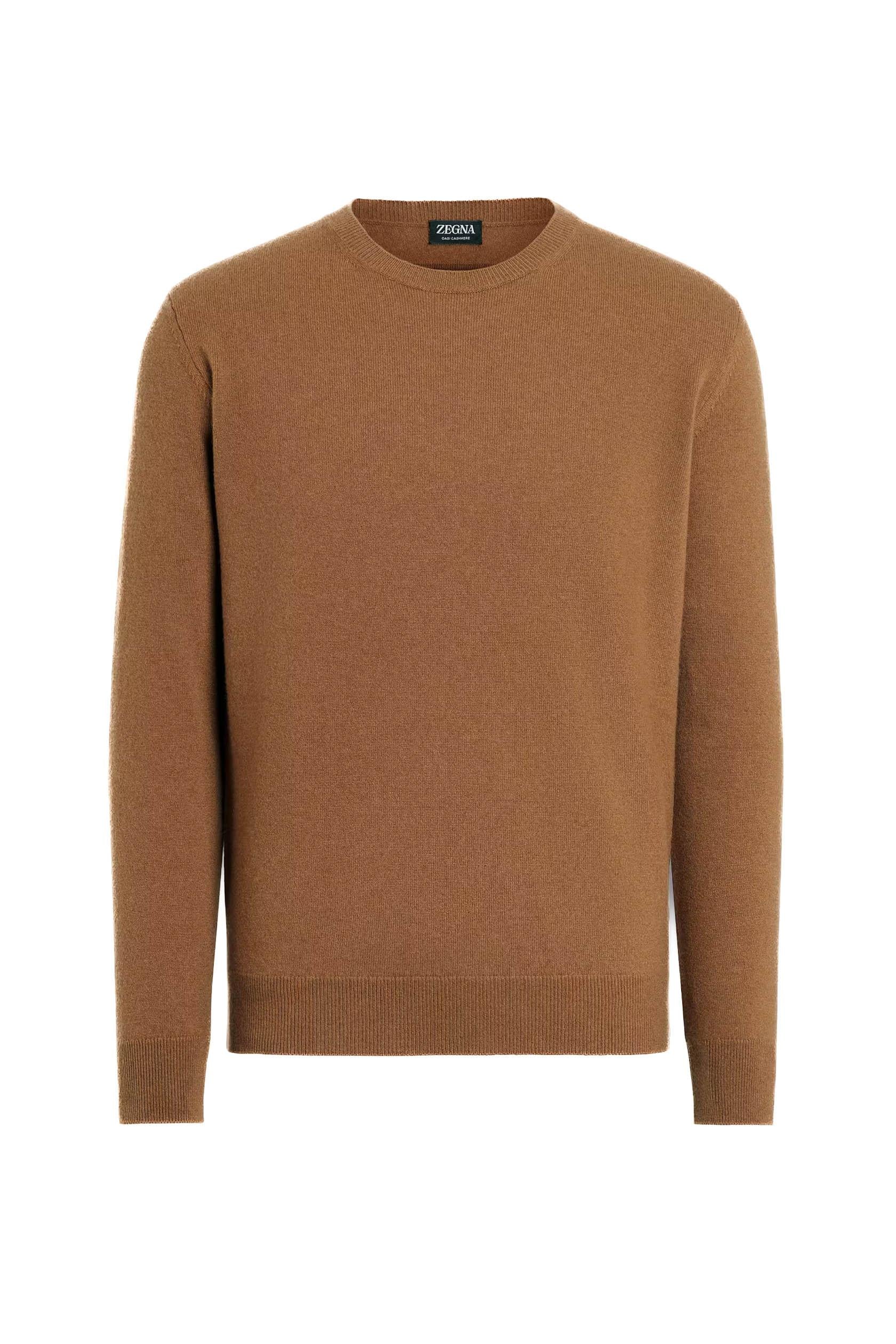 Zegna Maglia girocollo in Oasi Cashmere E8K10 110/5 N95