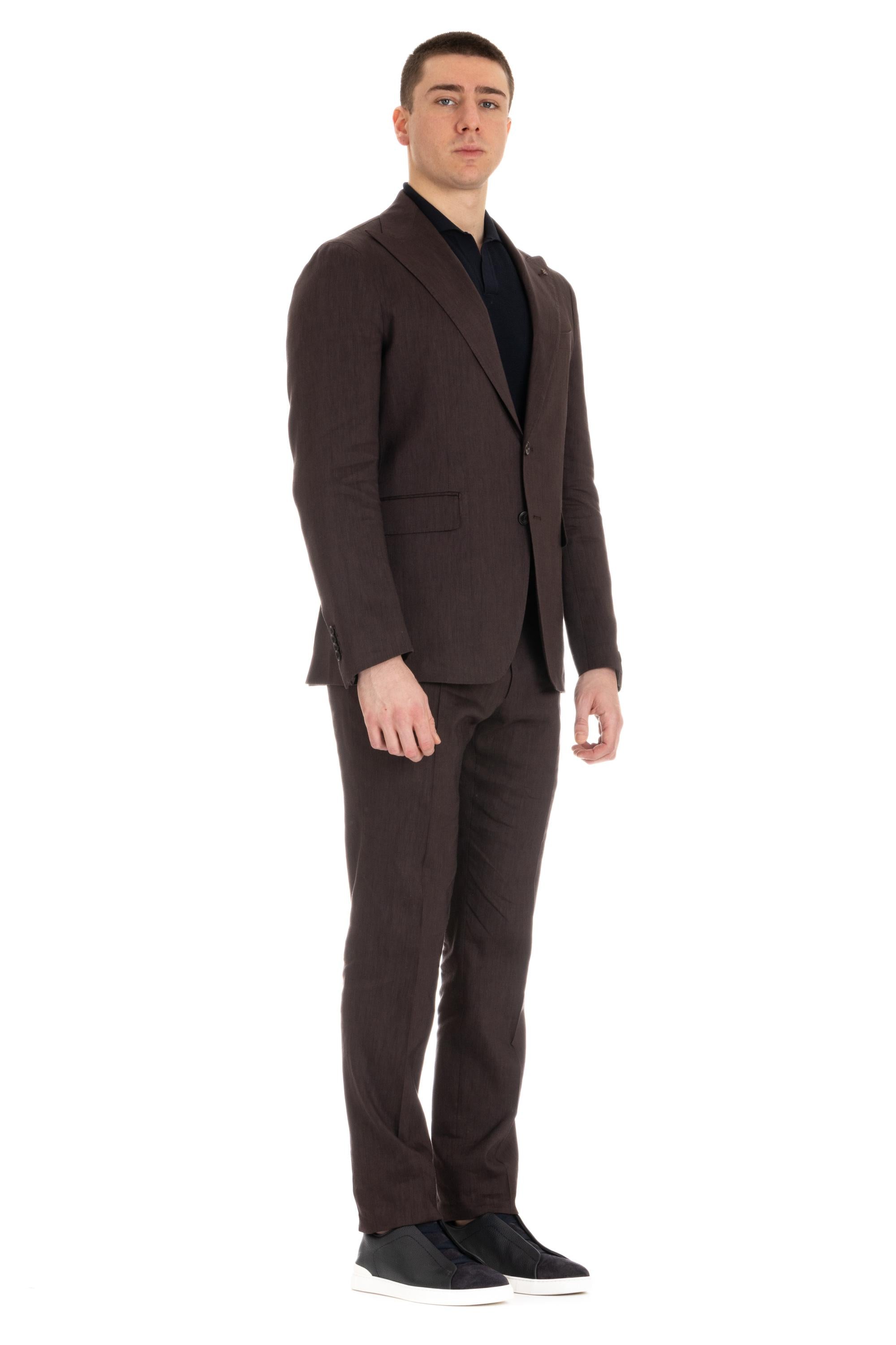 Abito in lana-lino-mohair linea Vesuvio 2SVS26B11 080016 M1254 Tagliatore