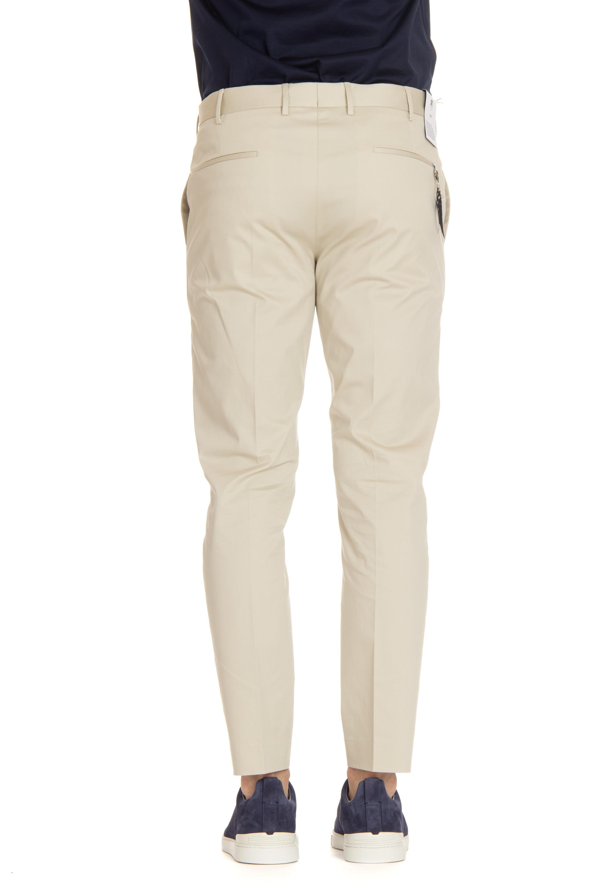 PT Torino Pantalone in cotone twill fit Dieci ASX0Z00FWD SD54/2 0040
