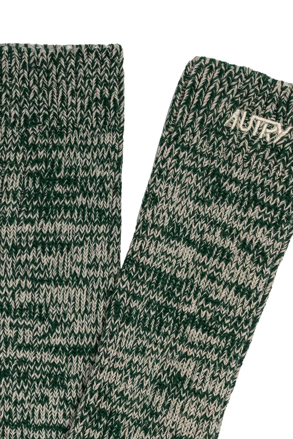 Autry Calza in cotone effetto moulinè SOPU S1KG CONIFER