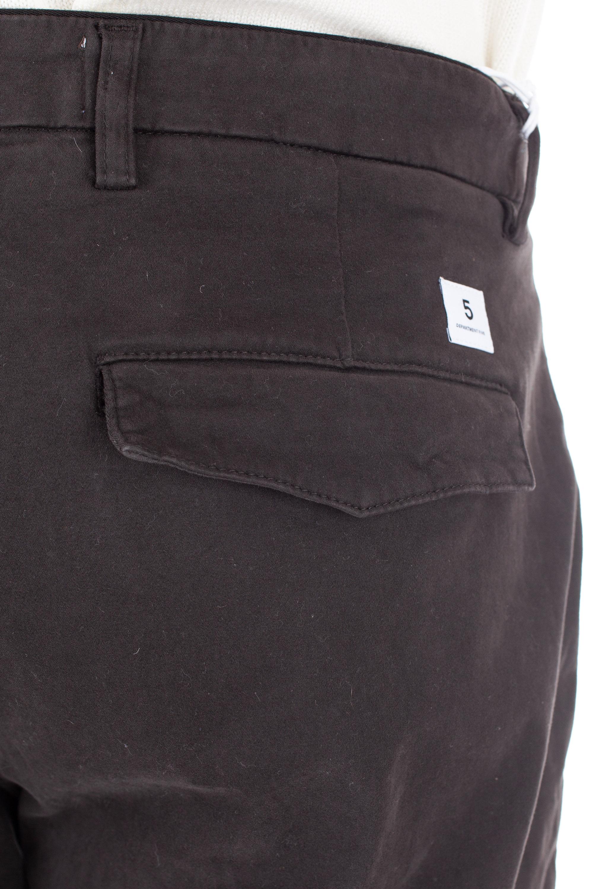 Pantalone prince in rasatello di cotone UP005 1TS0028 605 Department 5