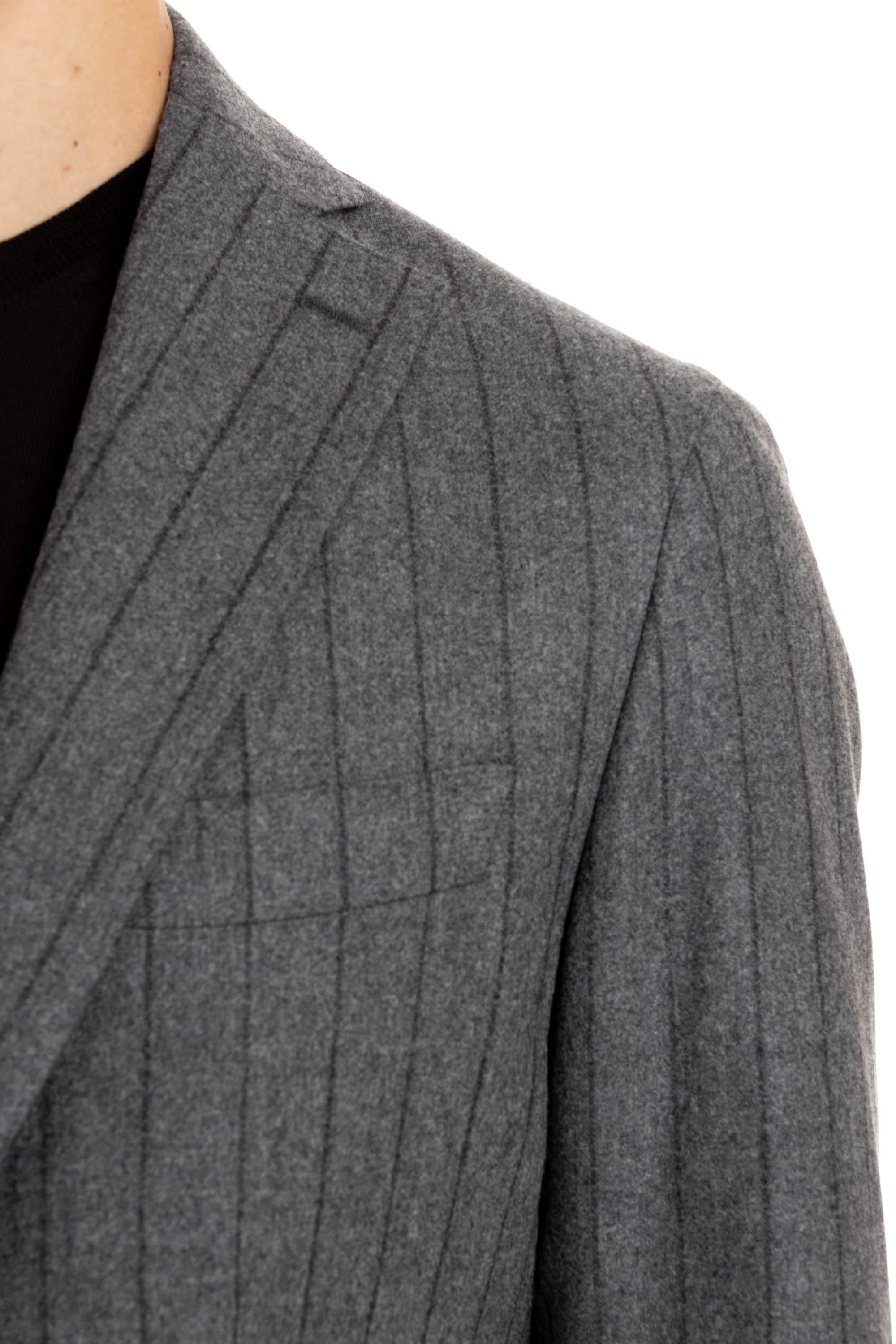 Barba Abito gessato in lana comfort S1 43010 0001
