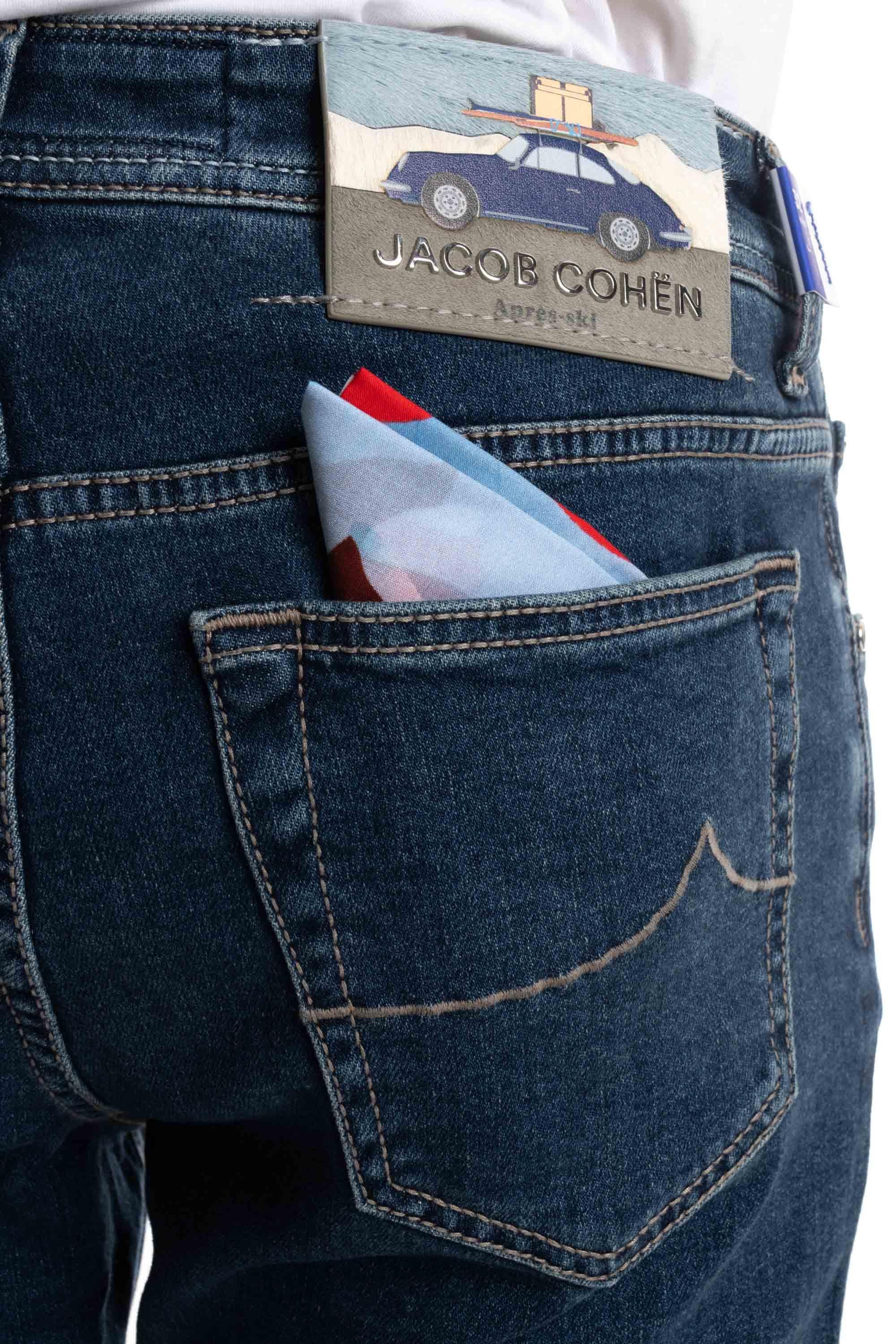 Jeans etichetta Natale mod. Bard R04 55 S 4075 BARD 805D Jacob Cohen