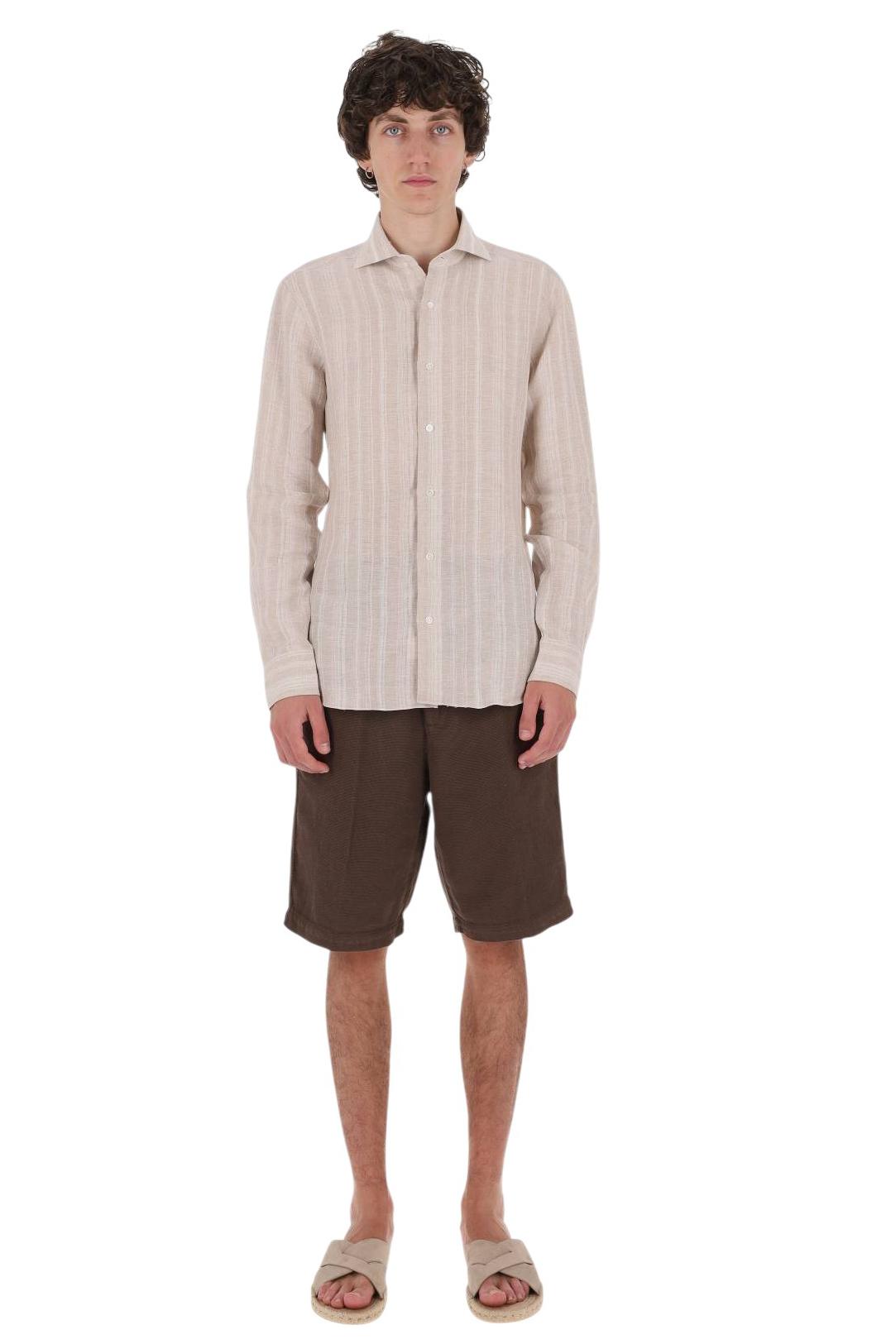 Barba Camicia tramata in lino Dandylilfe LIU13P0154041.R-2 0002