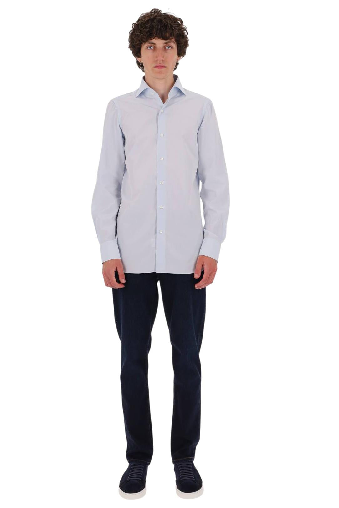 Finamore Camicia in cotone linea Napoli NP 044712 C0608 02