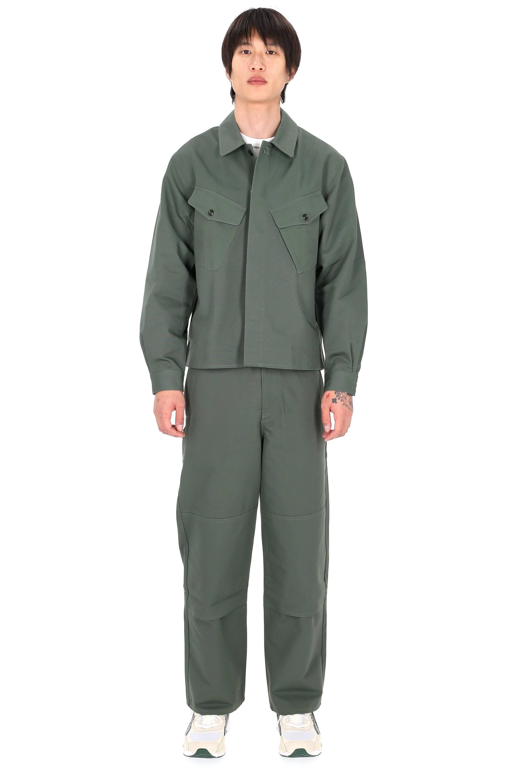 Kenzo Overshirt utility in cotone double knee FG55CH5439OT 51