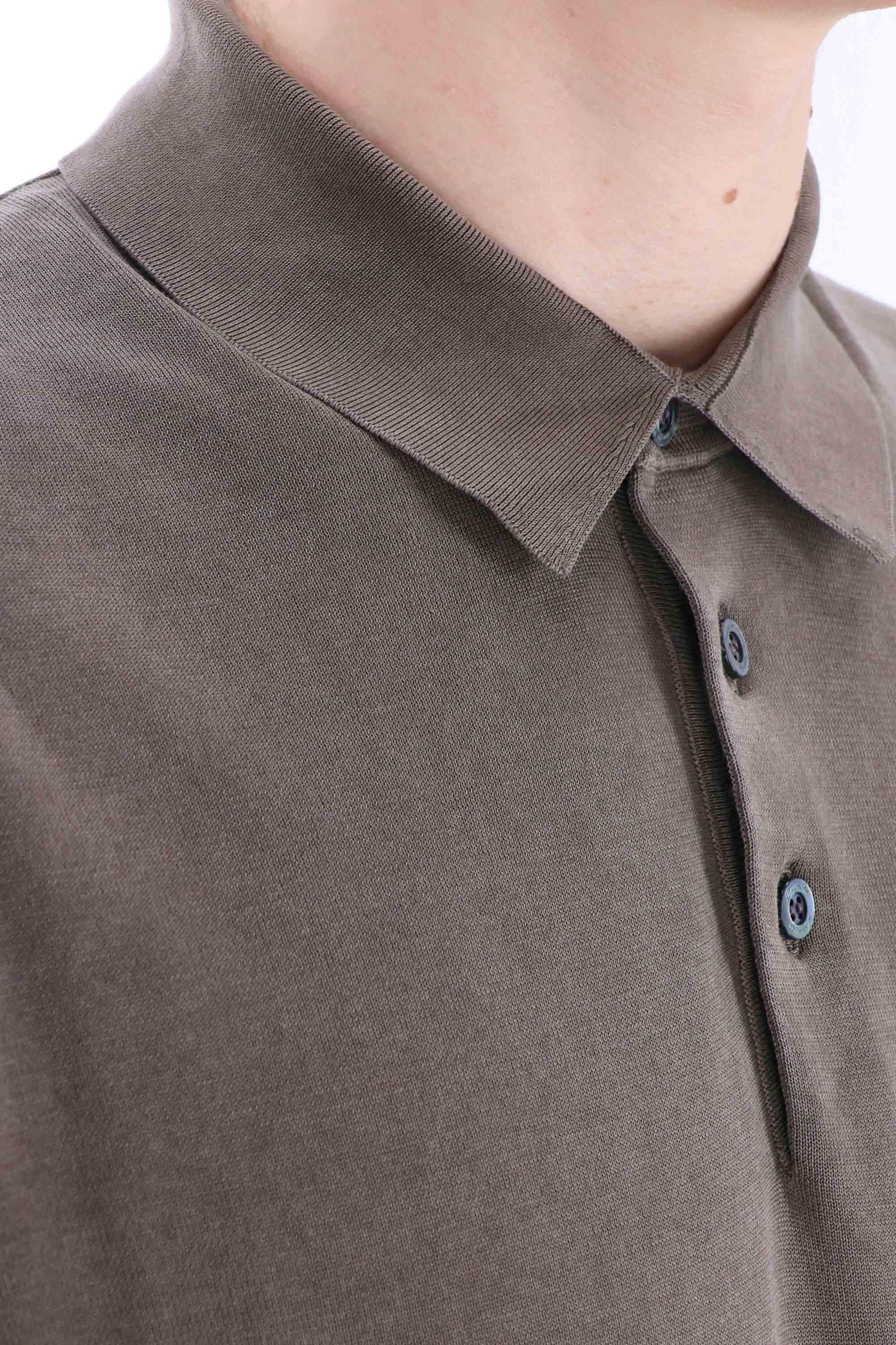 Polo in cotone frosted superlight D0GF202N-3 575 Drumohr