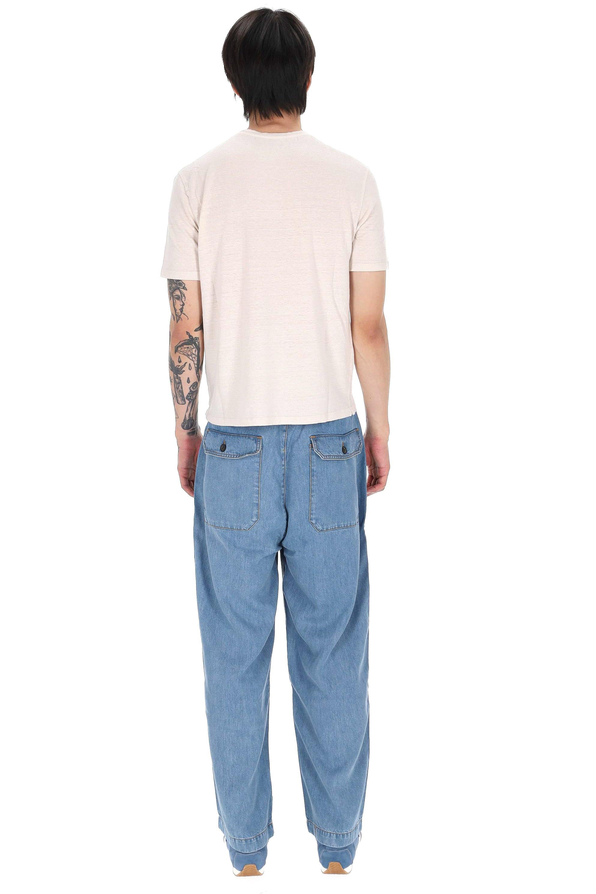 Roberto Collina T-shirt in jersey di lino MYA70021 03